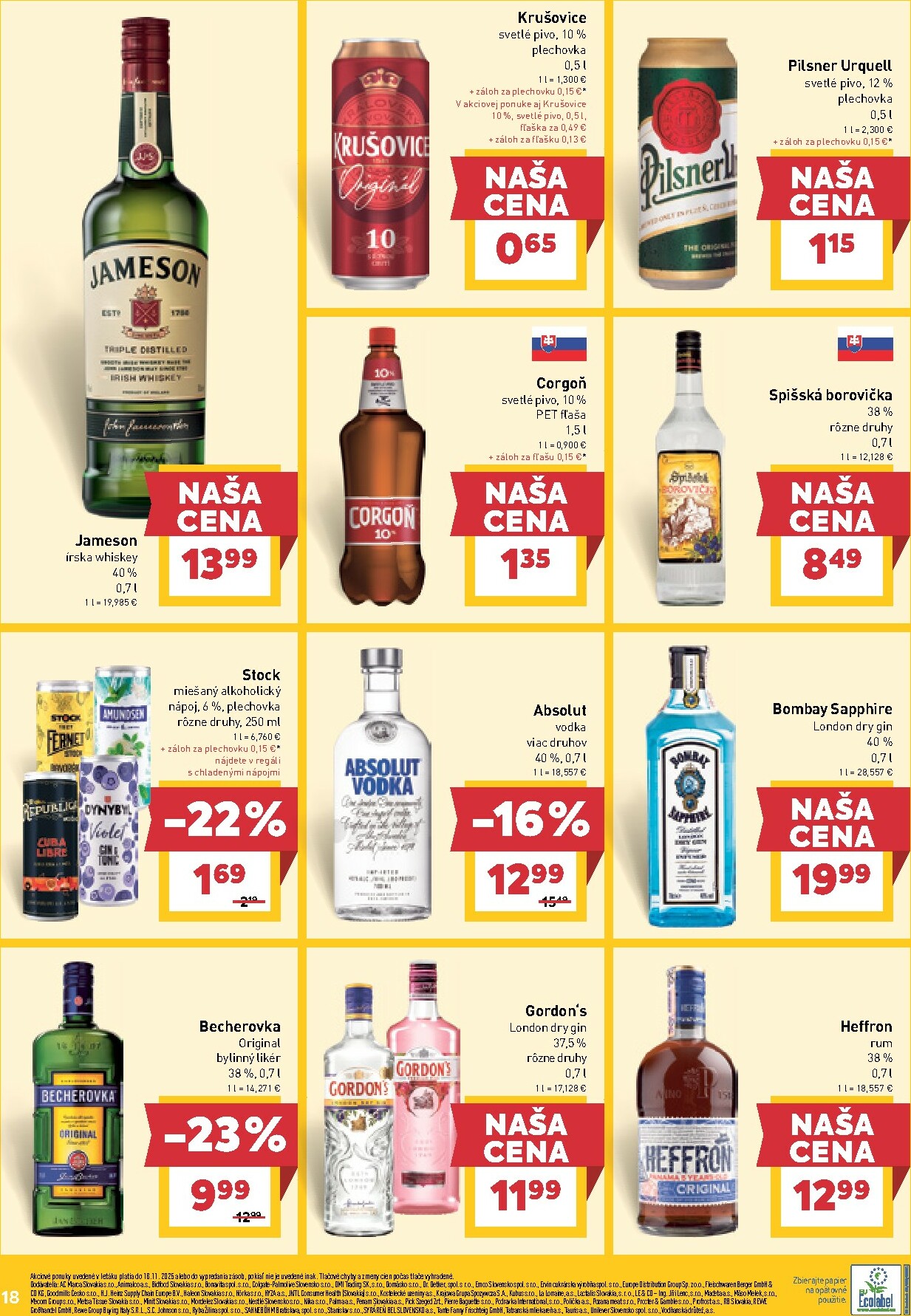 billa - Leták Billa platný od 12.11. do 18.11. - page: 18