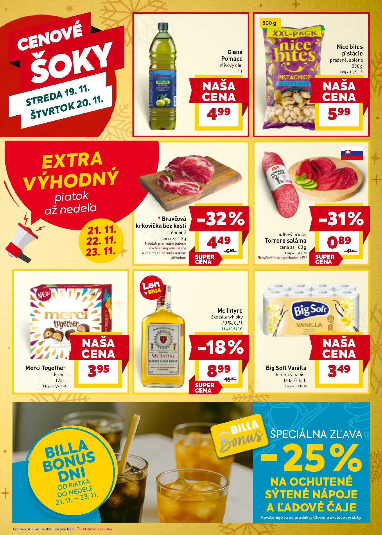 billa - Leták Billa platný od 19.11. do 25.11. - page: 20