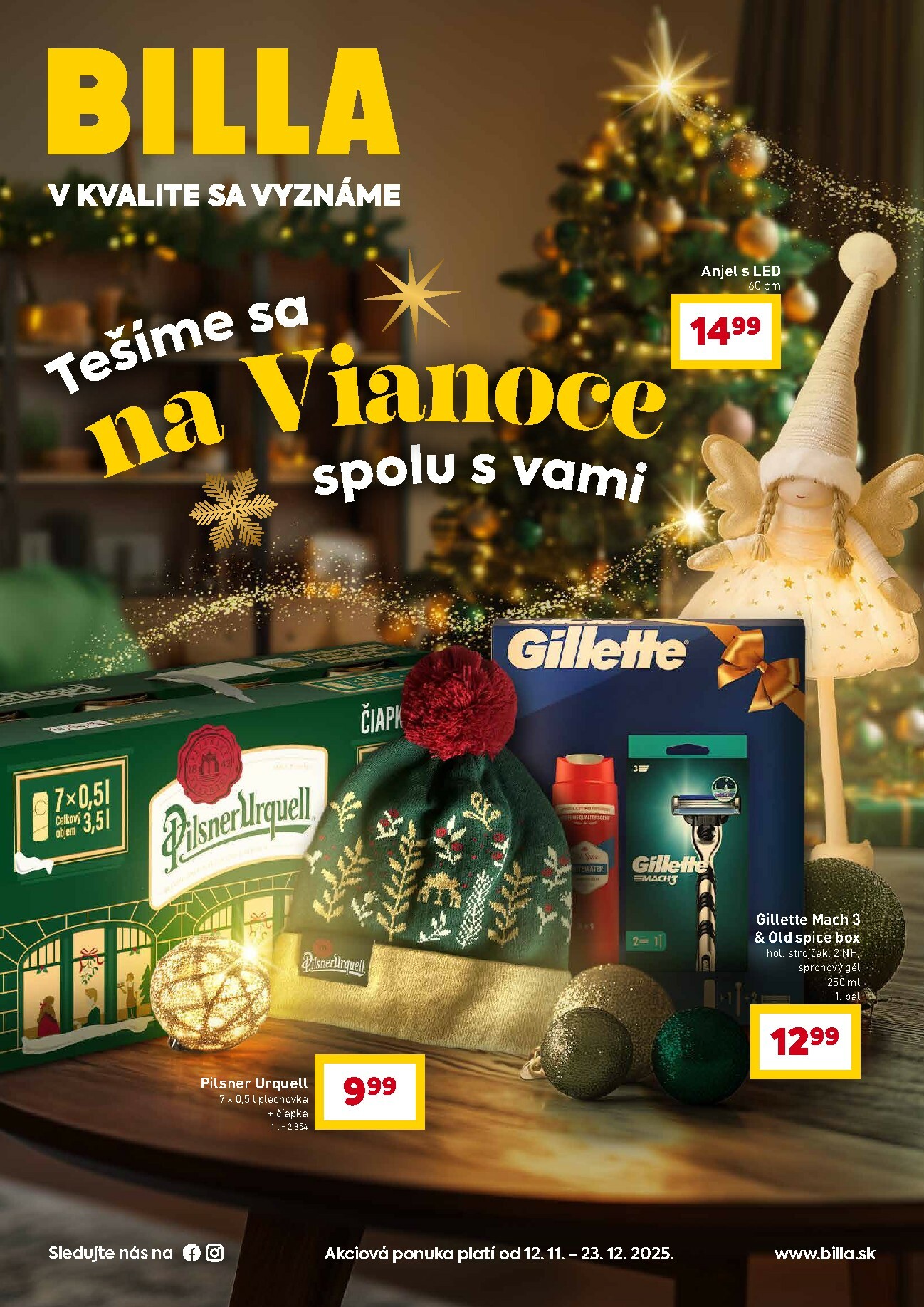 billa - Leták Billa - Vianoce platný od 12.11. do 23.12.