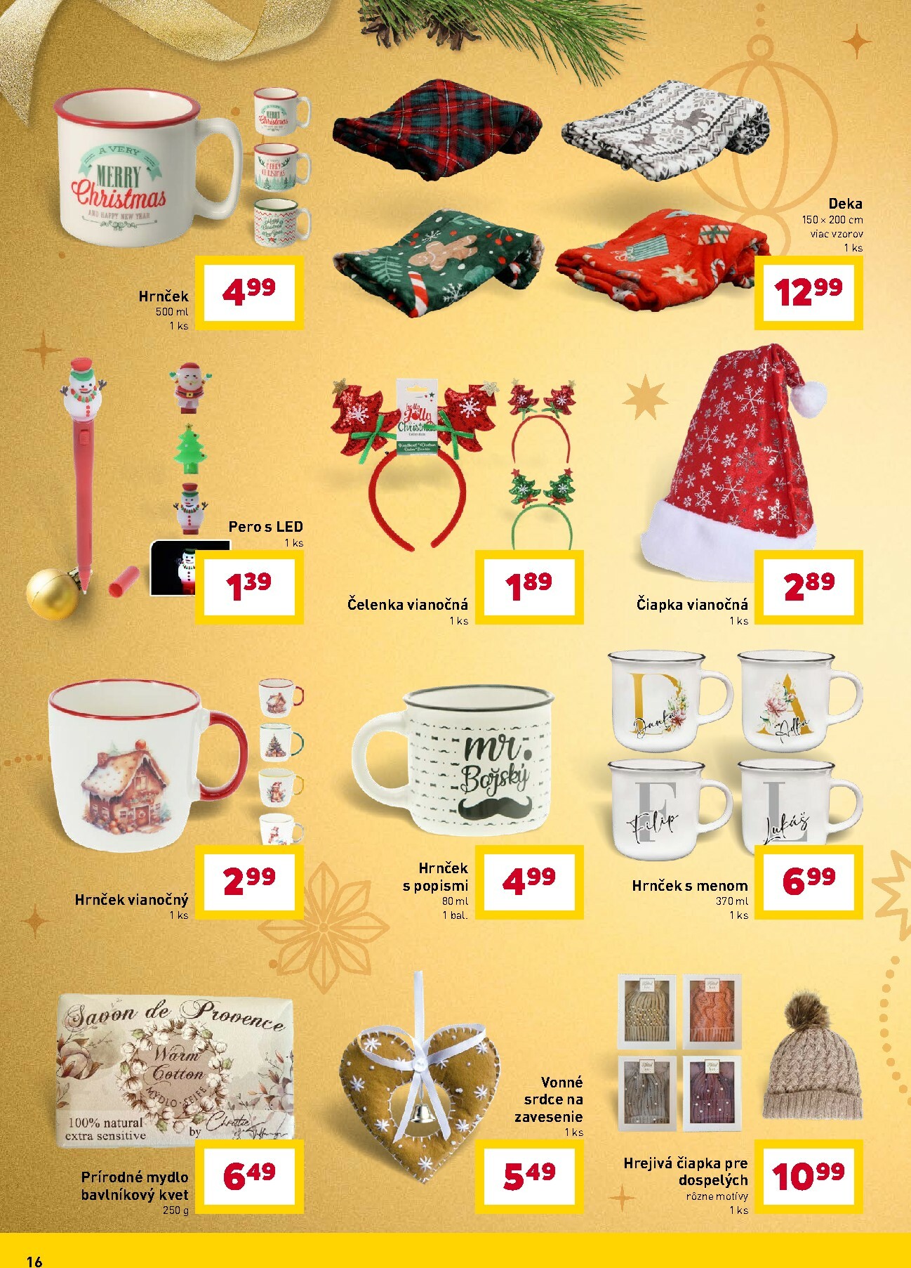 billa - Leták Billa - Vianoce platný od 12.11. do 23.12. - page: 16