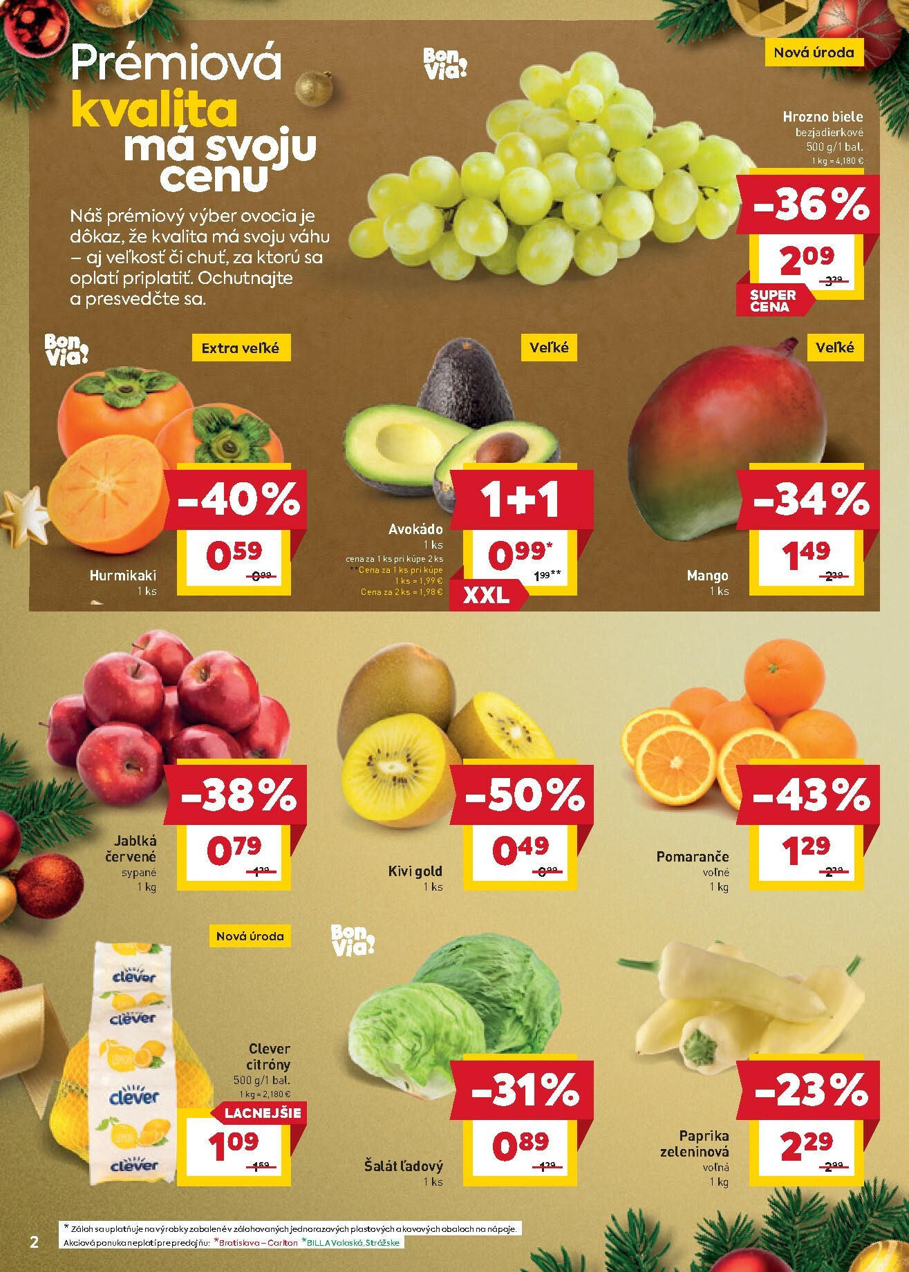 billa - Leták Billa platný od 03.12. do 09.12. - page: 2
