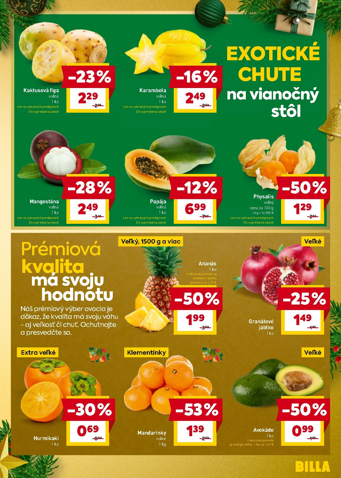 billa - Leták Billa platný od 17.12. do 24.12. - page: 3