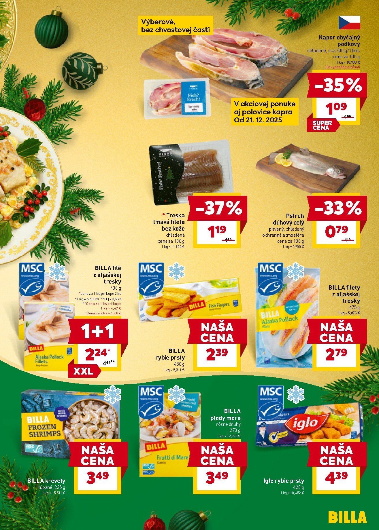 billa - Leták Billa platný od 17.12. do 24.12. - page: 5