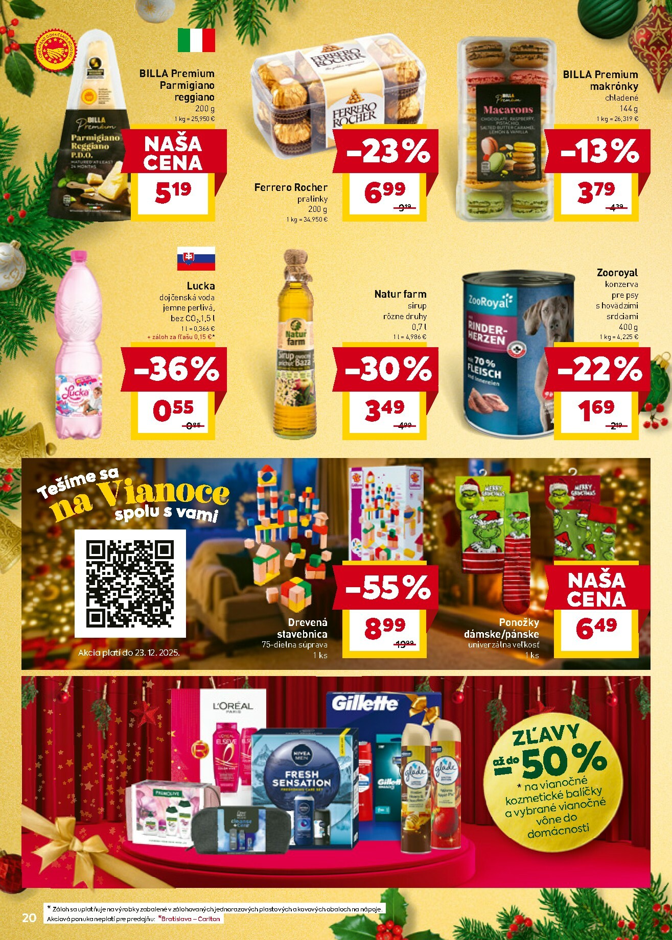 billa - Leták Billa platný od 17.12. do 24.12. - page: 20