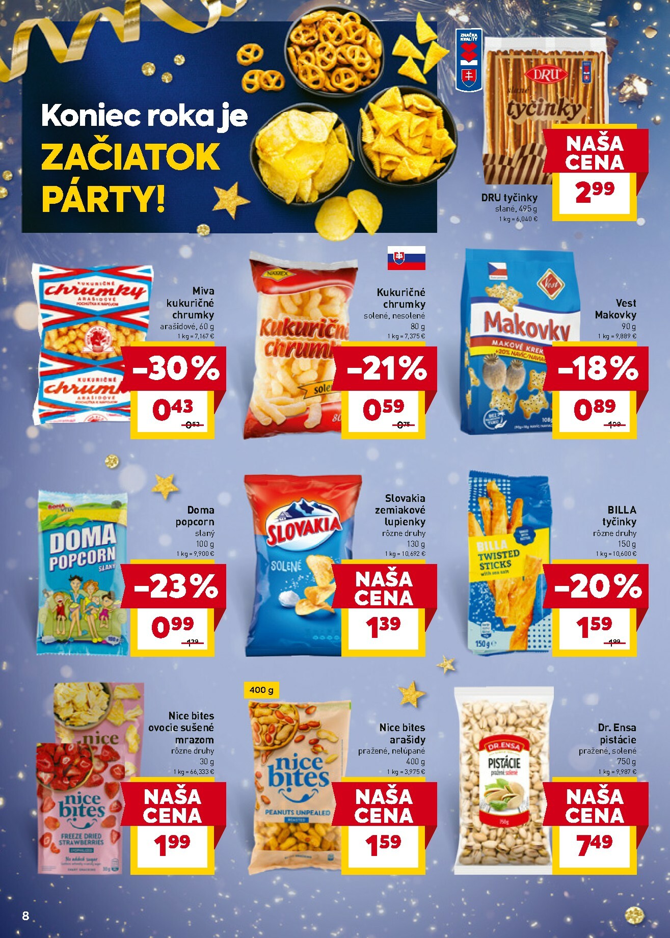 billa - Leták Billa platný od 27.12. do 31.12. - page: 8