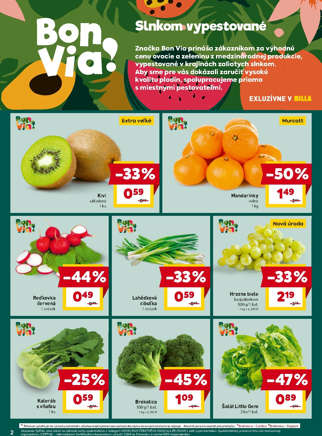 billa - Leták Billa platný od 02.01. do 06.01. - page: 2