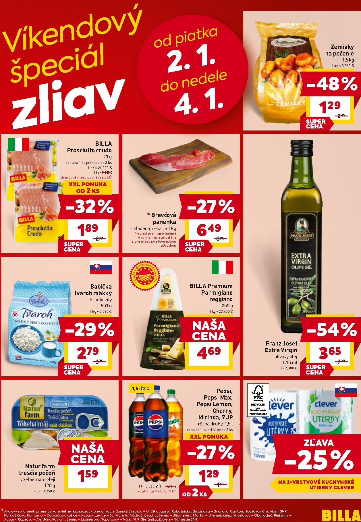 billa - Leták Billa platný od 02.01. do 06.01. - page: 23