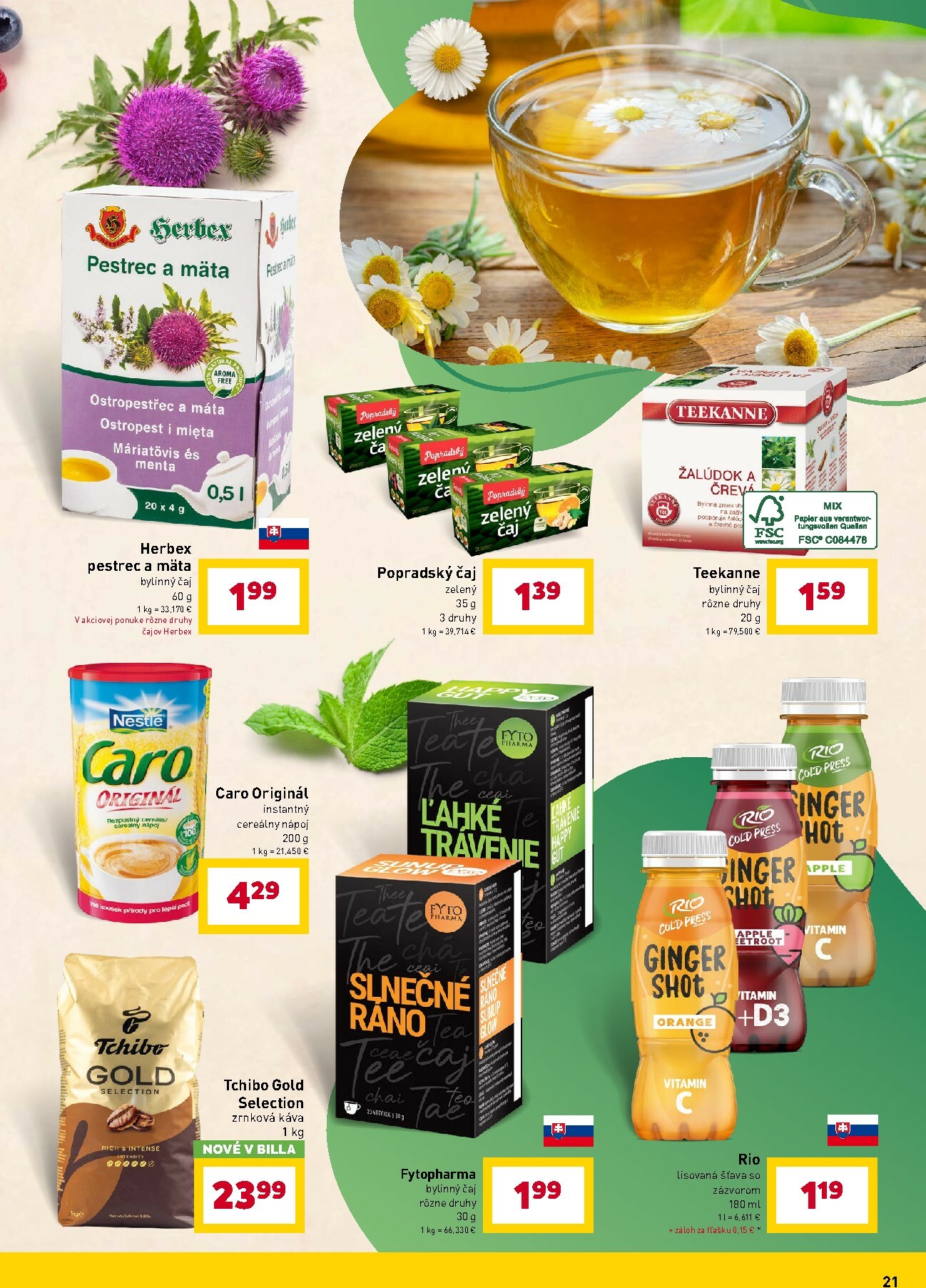 billa - Leták Billa - Zdravšia voľba platný od 02.01. do 27.01. - page: 21