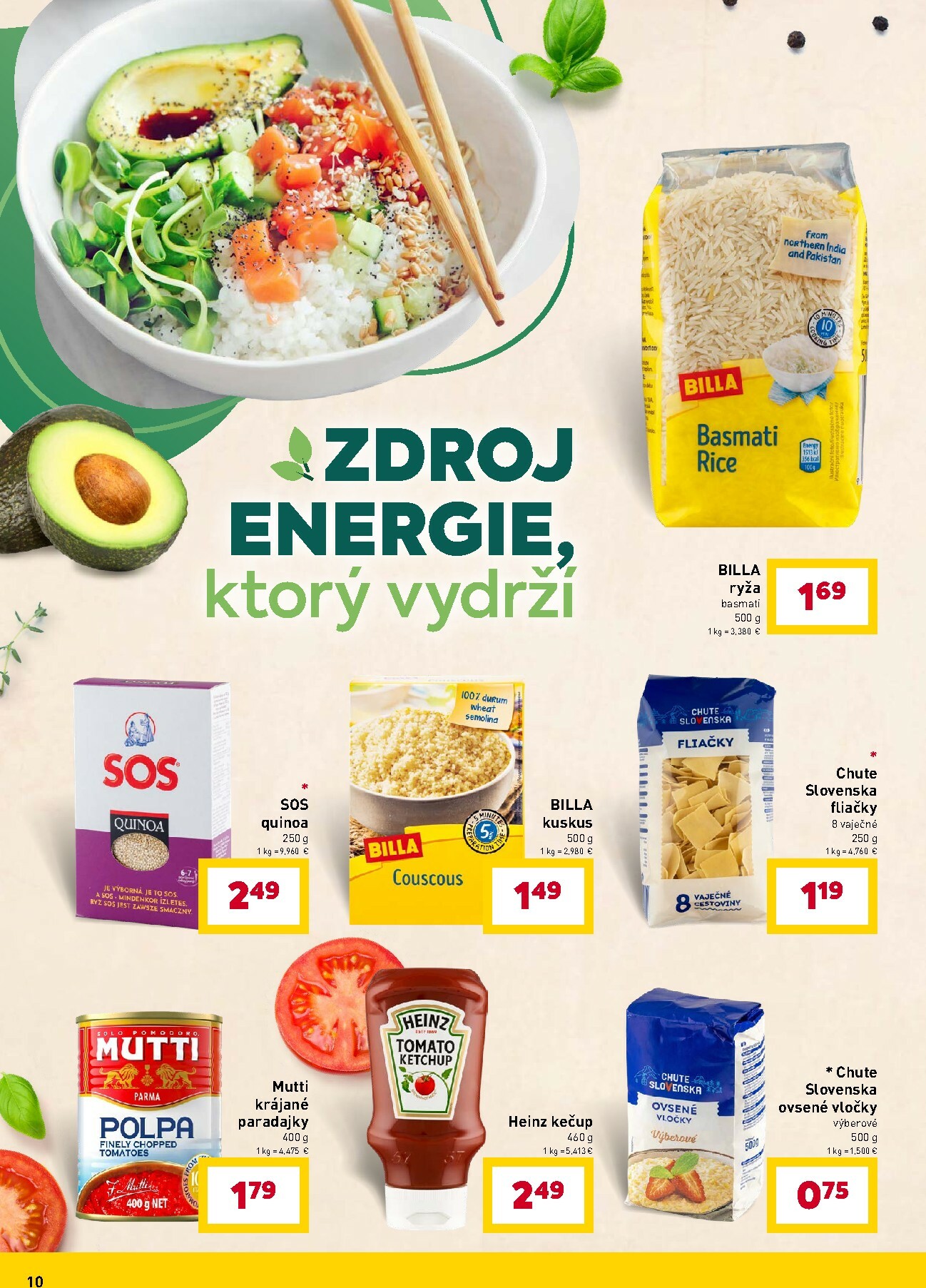 billa - Leták Billa - Zdravšia voľba platný od 02.01. do 27.01. - page: 10