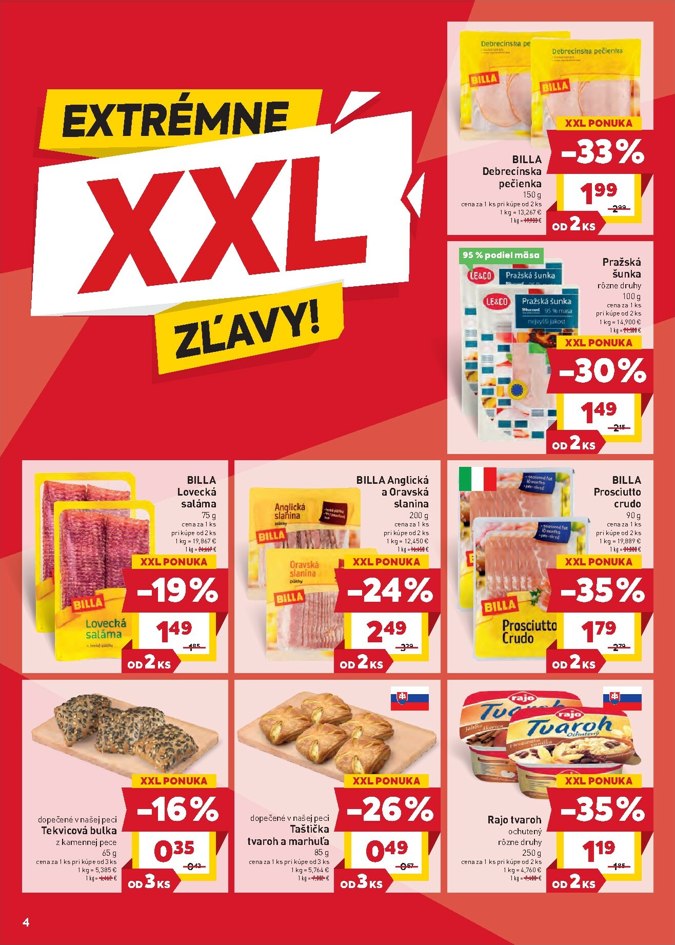 billa - Leták Billa platný od 14.01. do 20.01. - page: 4