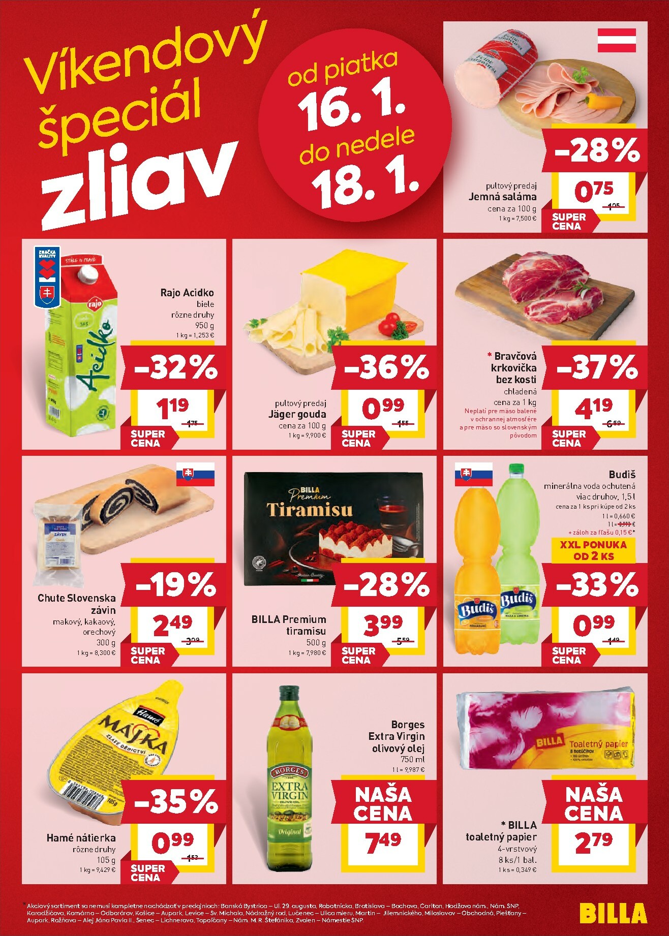 billa - Leták Billa platný od 14.01. do 20.01. - page: 21