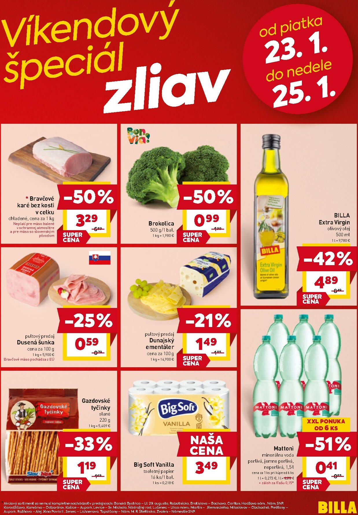 billa - Leták Billa platný od 21.01. do 27.01. - page: 23