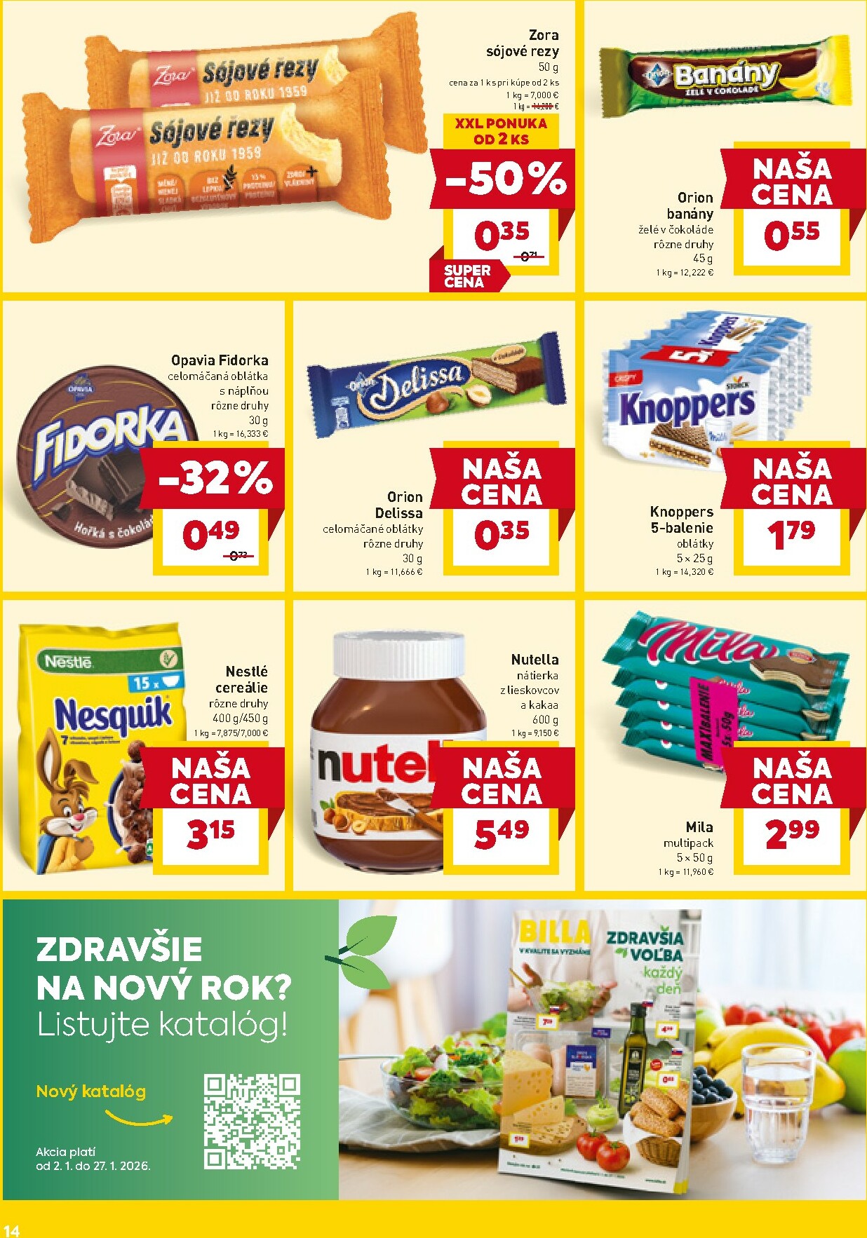 billa - Leták Billa platný od 21.01. do 27.01. - page: 14