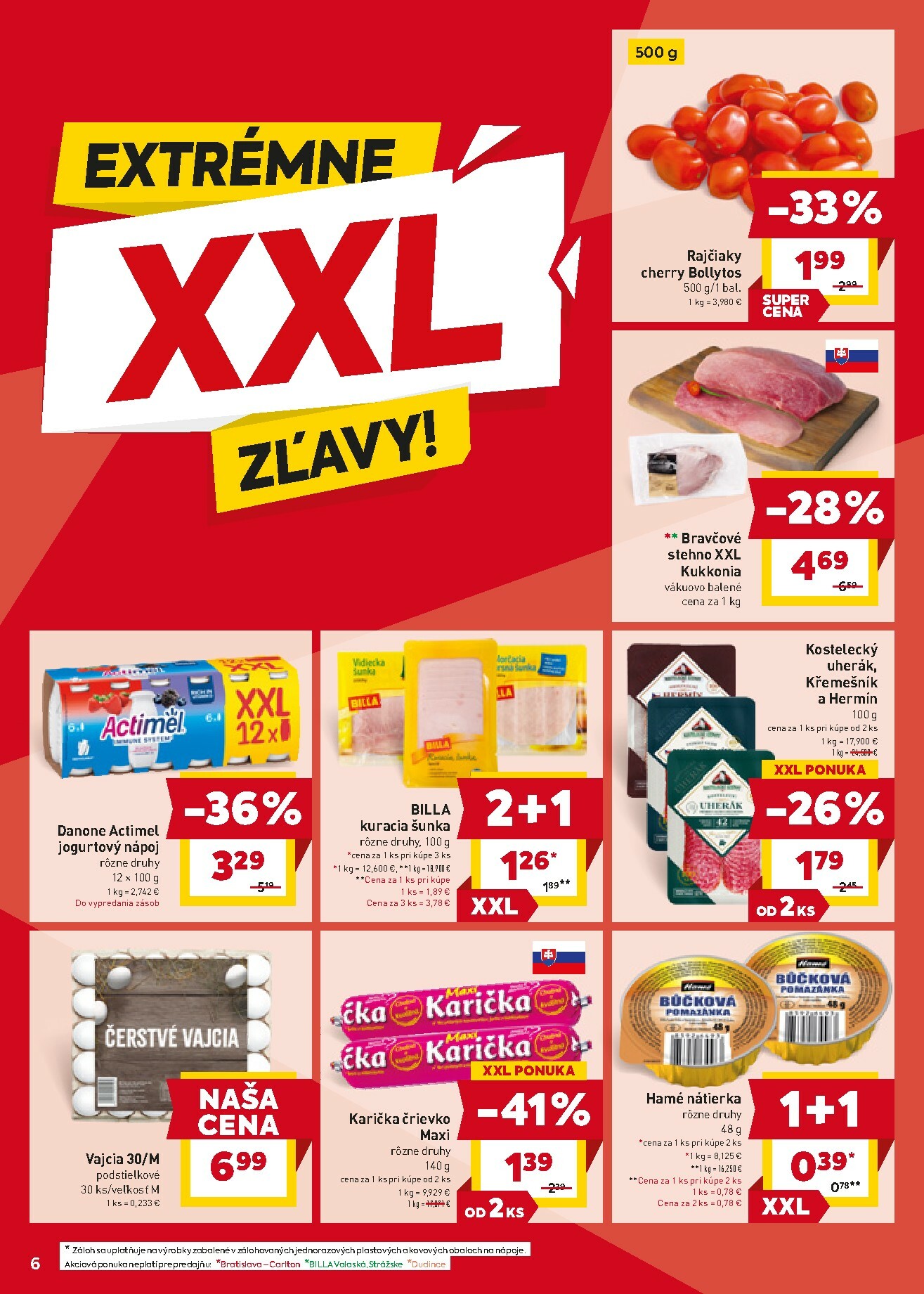 billa - Leták Billa platný od 21.01. do 27.01. - page: 6