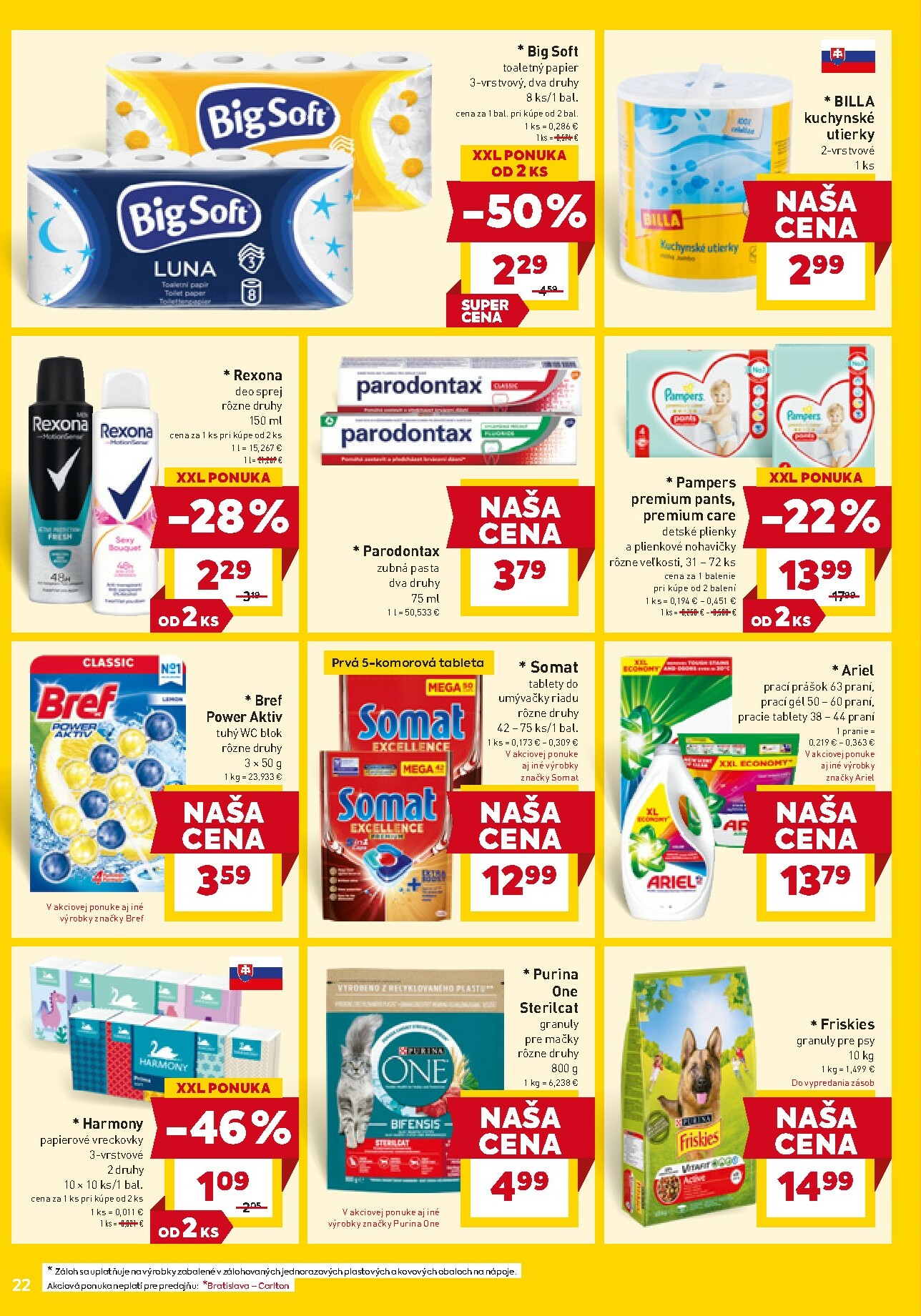 billa - Leták Billa platný od 21.01. do 27.01. - page: 22