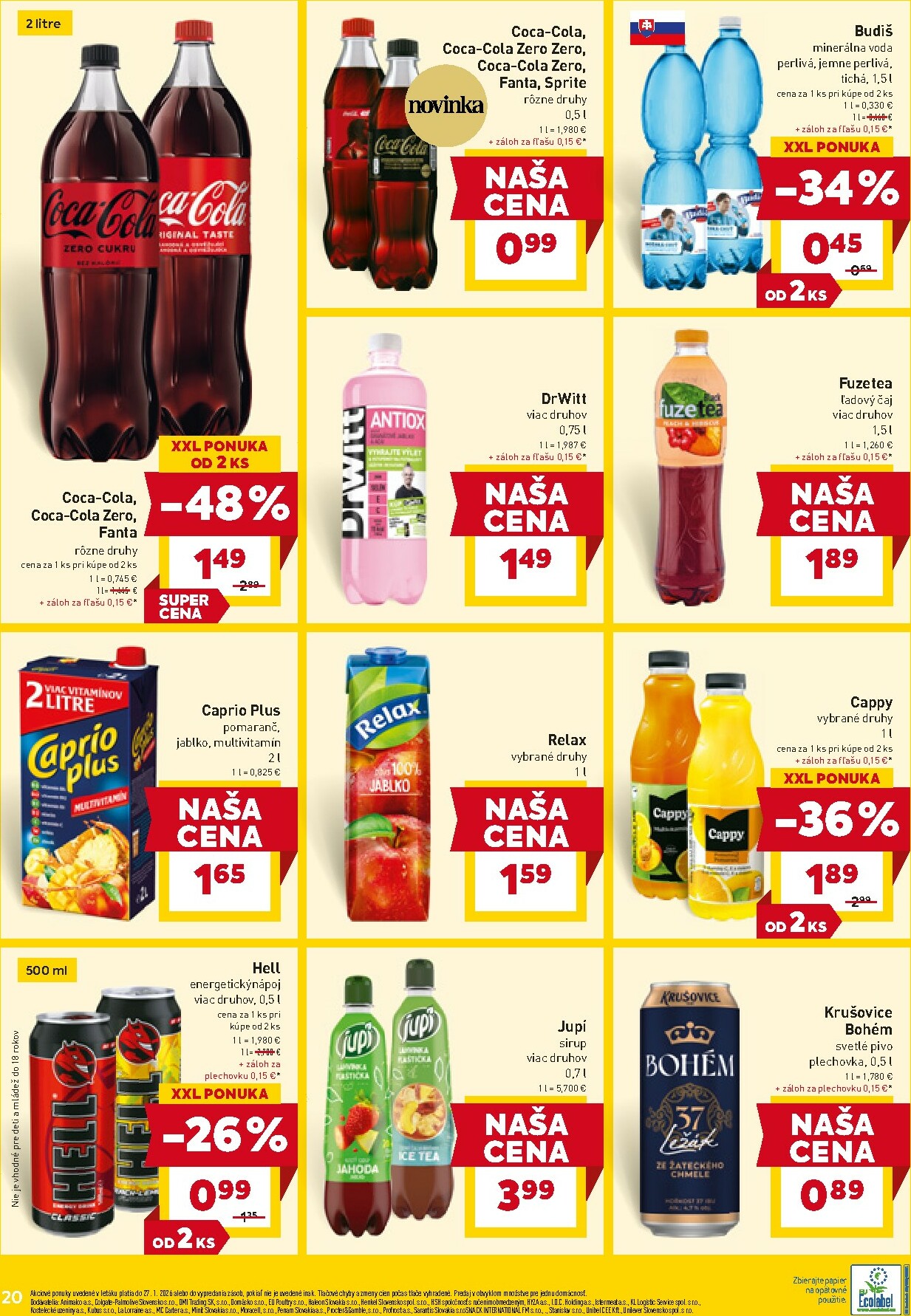 billa - Leták Billa platný od 21.01. do 27.01. - page: 20