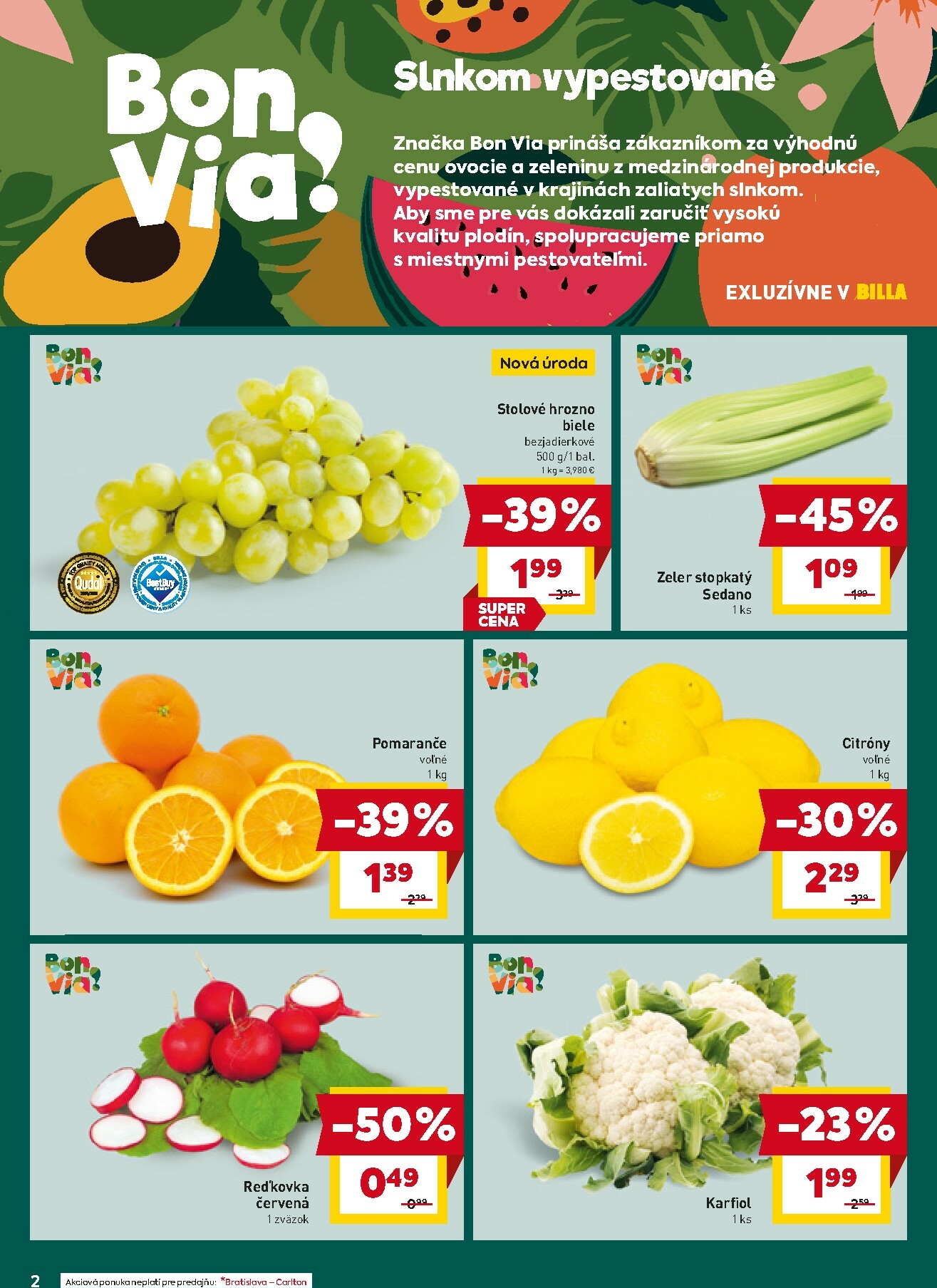 billa - Leták Billa platný od 21.01. do 27.01. - page: 2