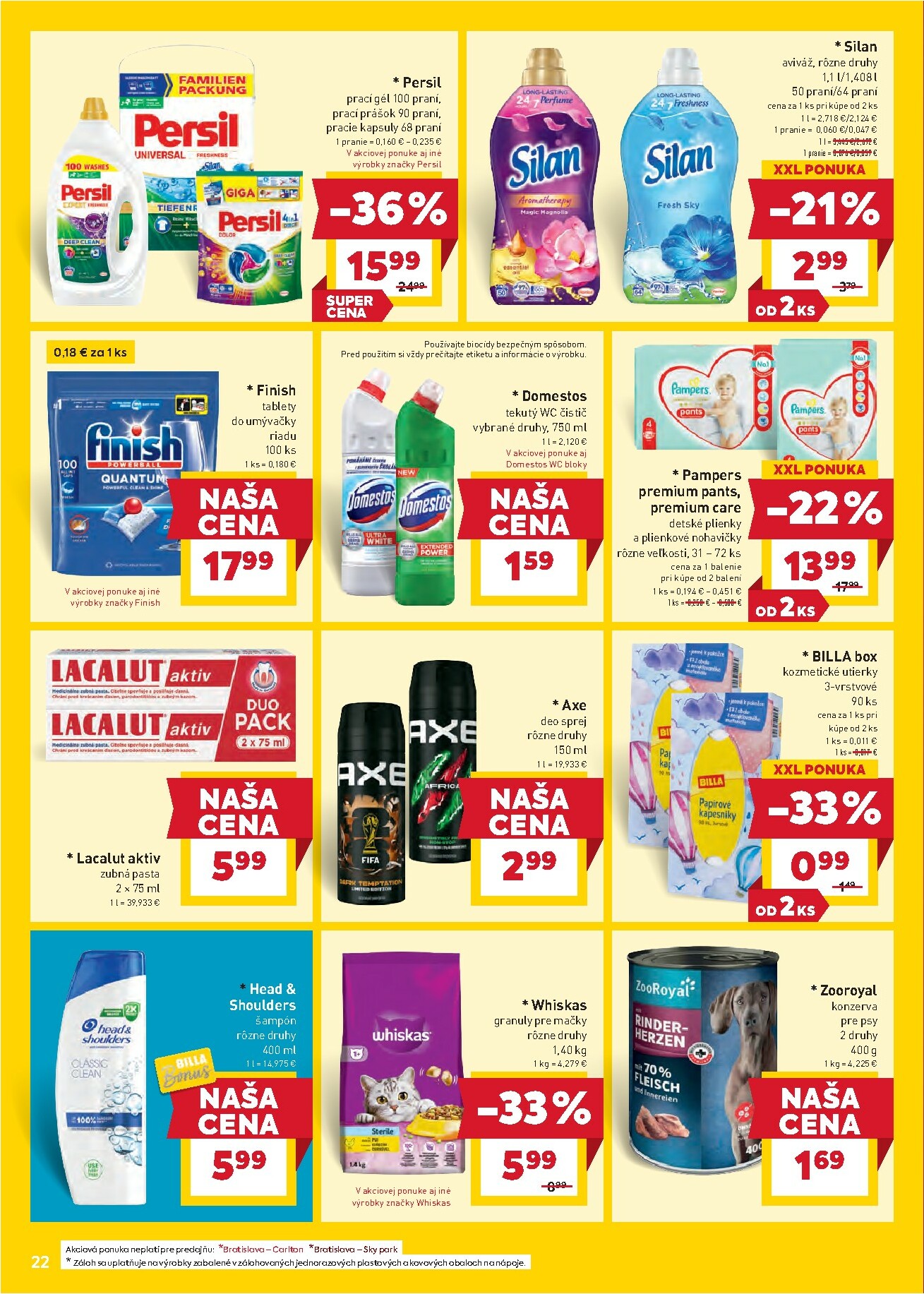 billa - Leták Billa platný od 28.01. do 03.02. - page: 22