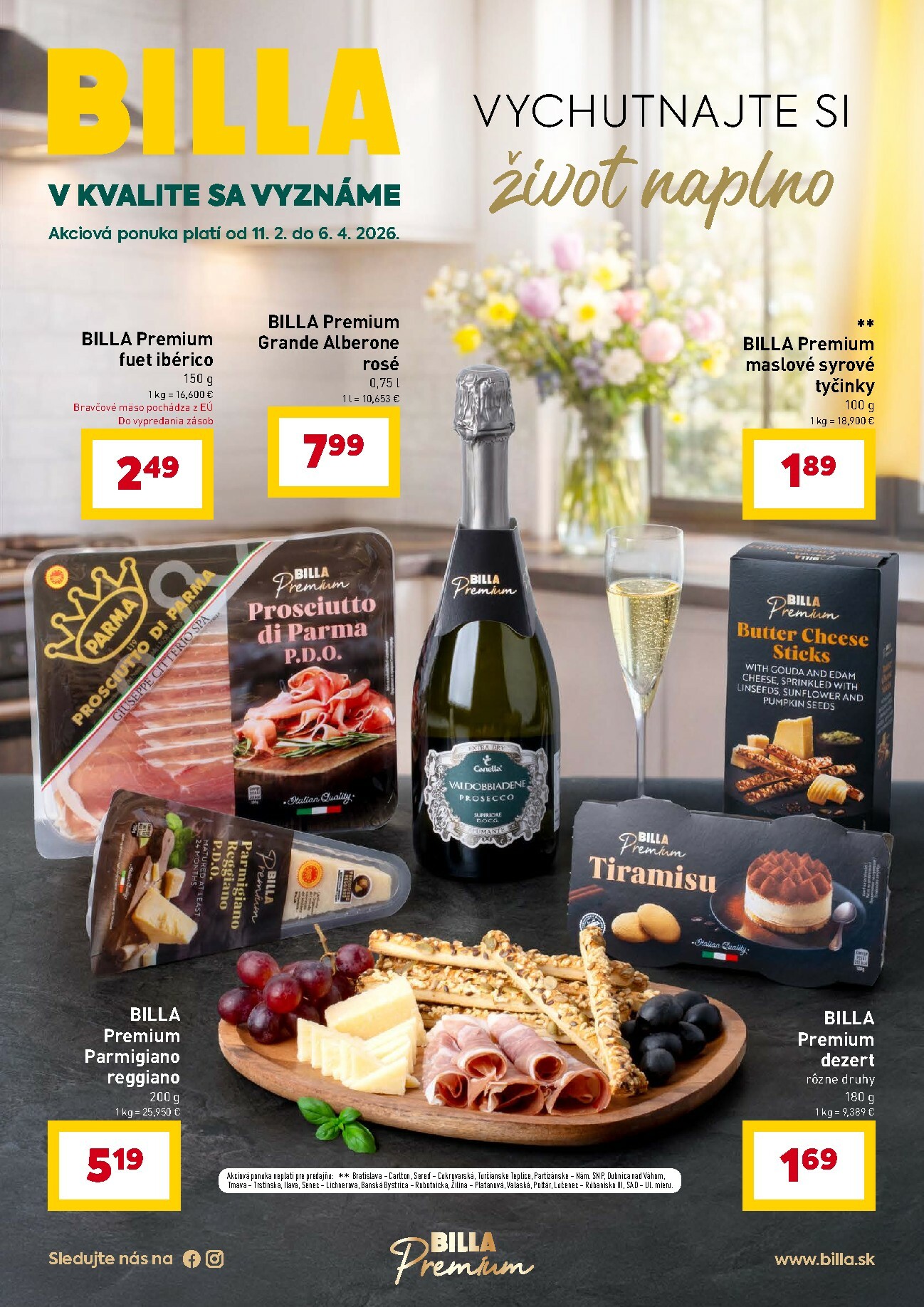 billa - Leták Billa - Premium katalóg platný od 11.02.2026 do 06.04.2026 - page: 1