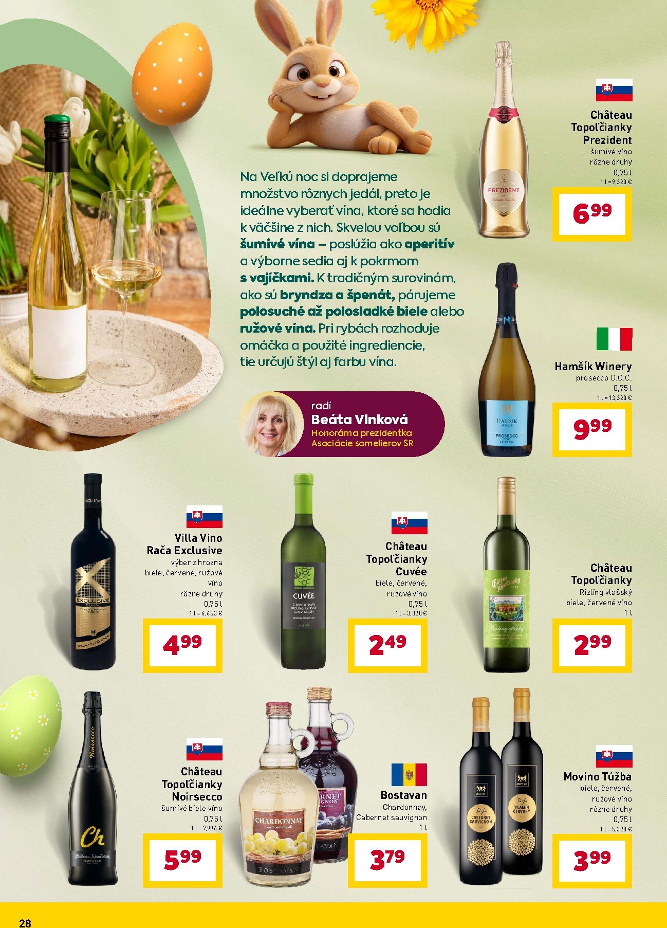billa - Leták Billa - Veľká noc katalóg platný od 11.03.2026 do 06.04.2026 - page: 28