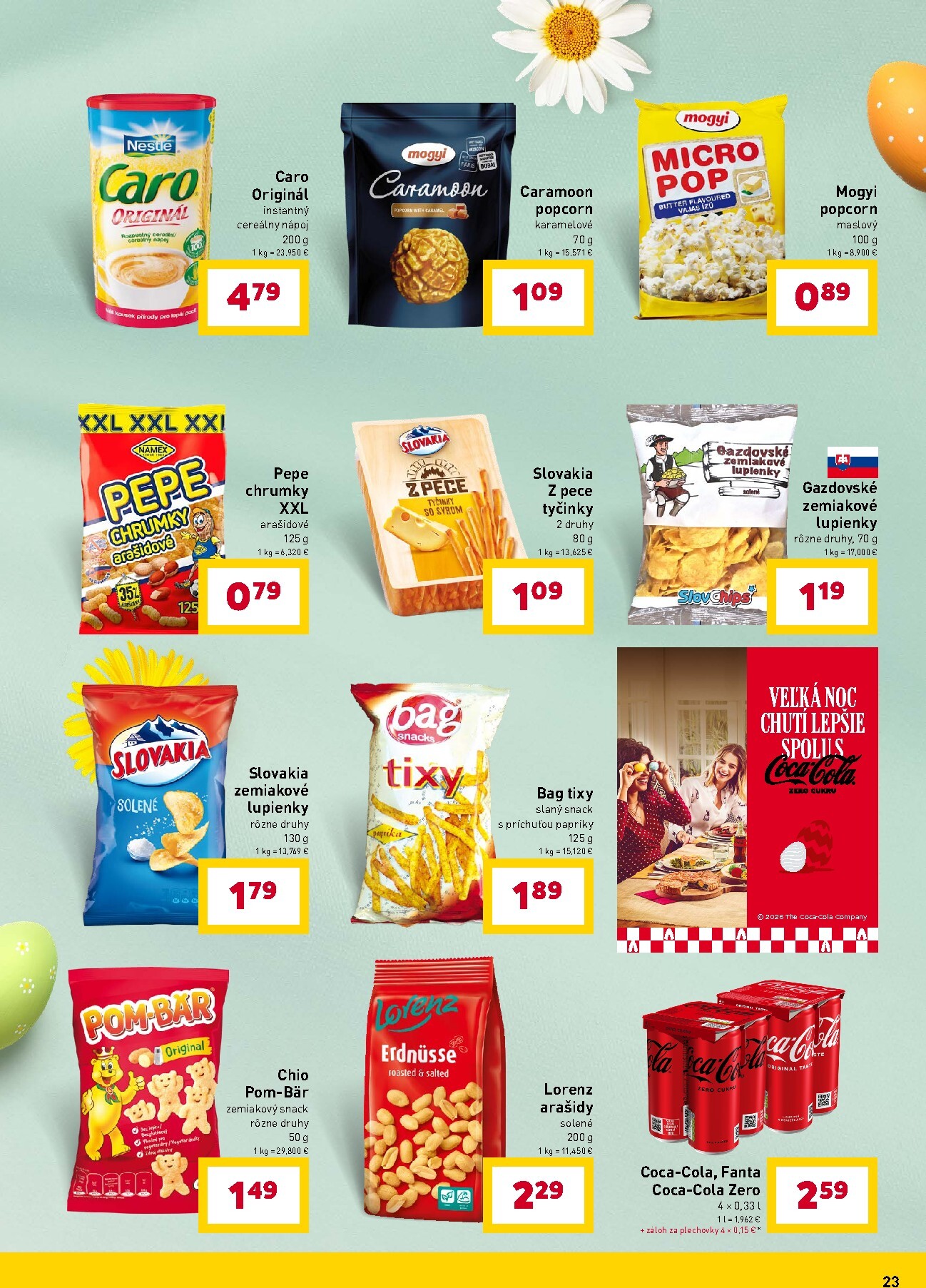 billa - Leták Billa - Veľká noc katalóg platný od 11.03.2026 do 06.04.2026 - page: 23