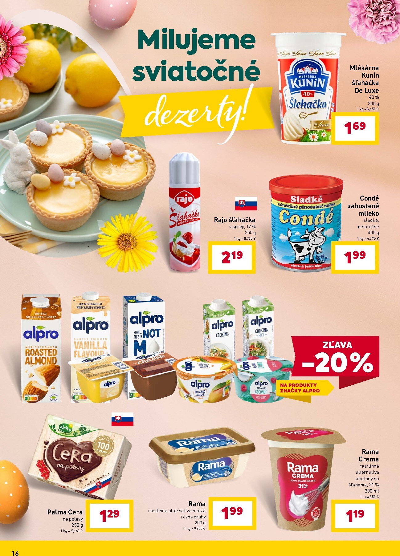 billa - Leták Billa - Veľká noc katalóg platný od 11.03.2026 do 06.04.2026 - page: 16