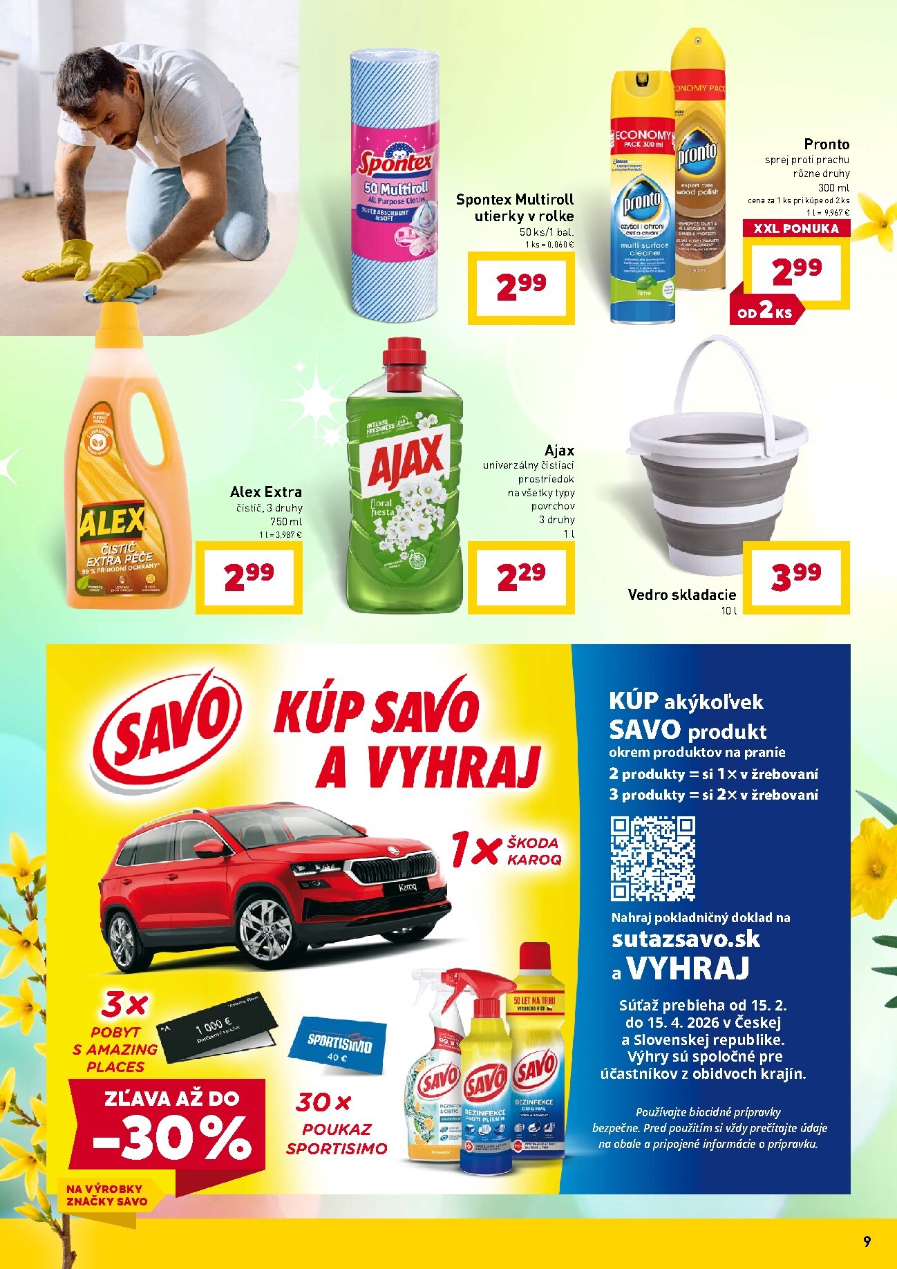 billa - Leták Billa - Jarné upratovanie platný od 25.02.2026 do 24.03.2026 - page: 9