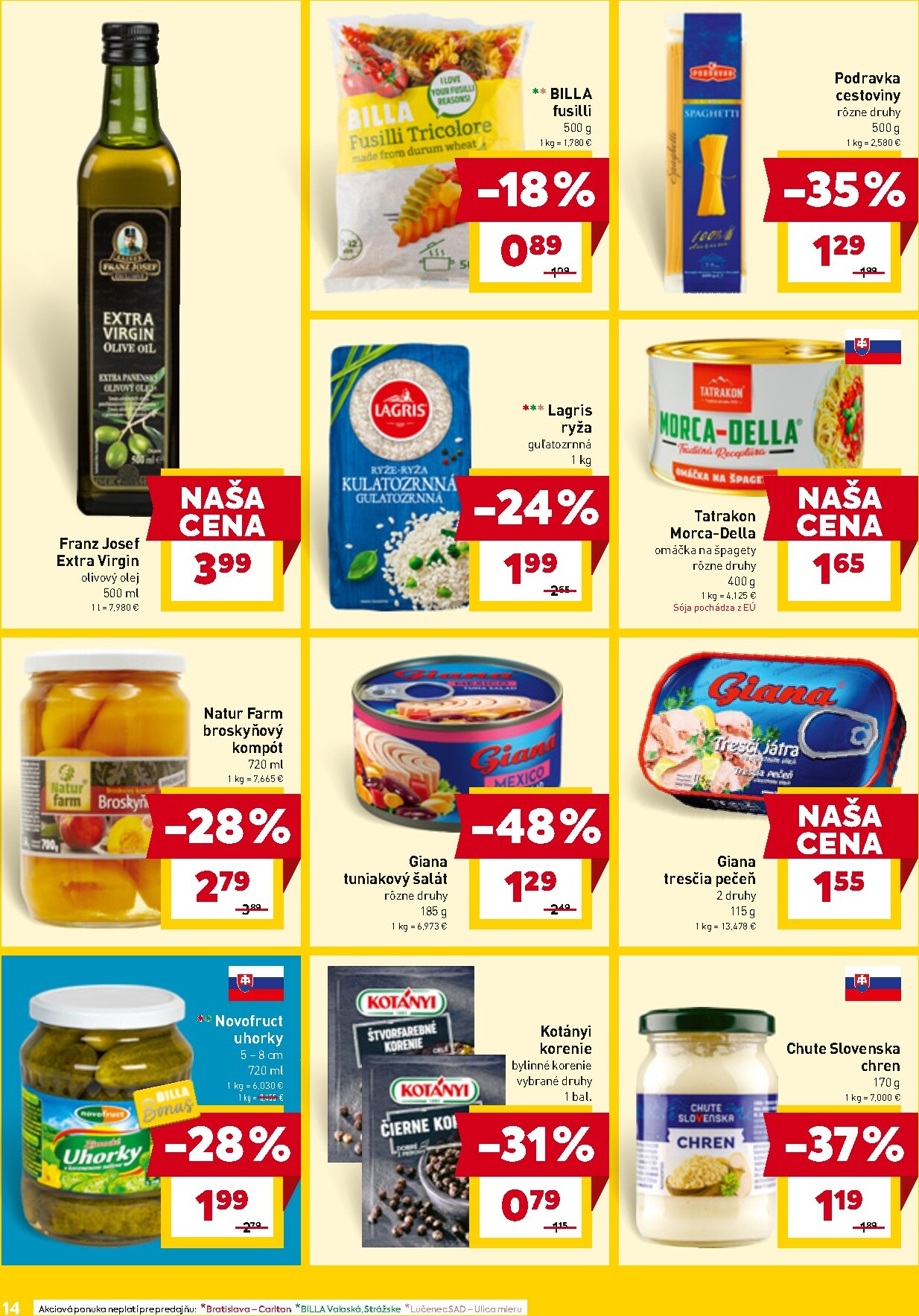 billa - Leták Billa platný od 25.03.2026 do 29.03.2026 - page: 16