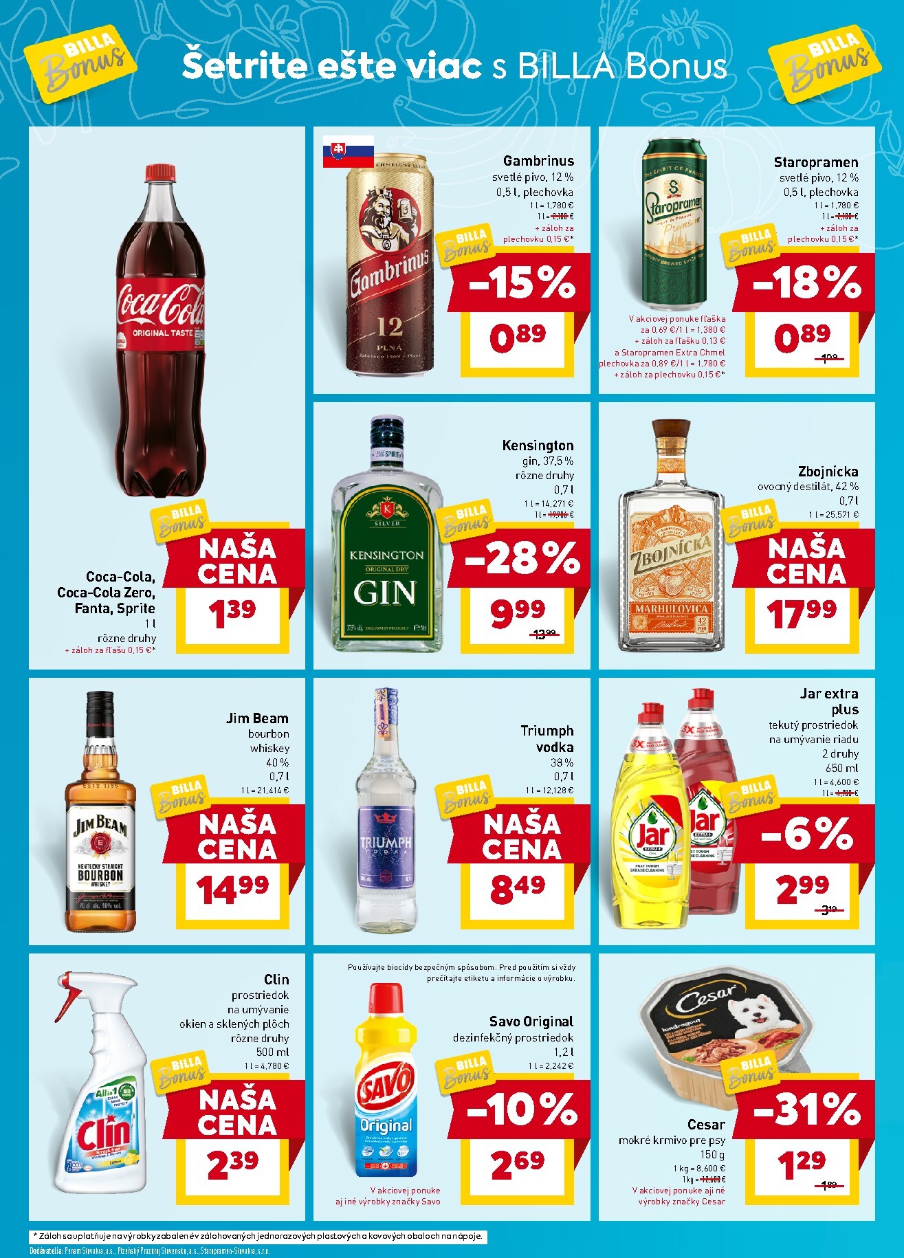 billa - Leták Billa - Bonus platný od 25.03.2026 do 29.03.2026 - page: 6