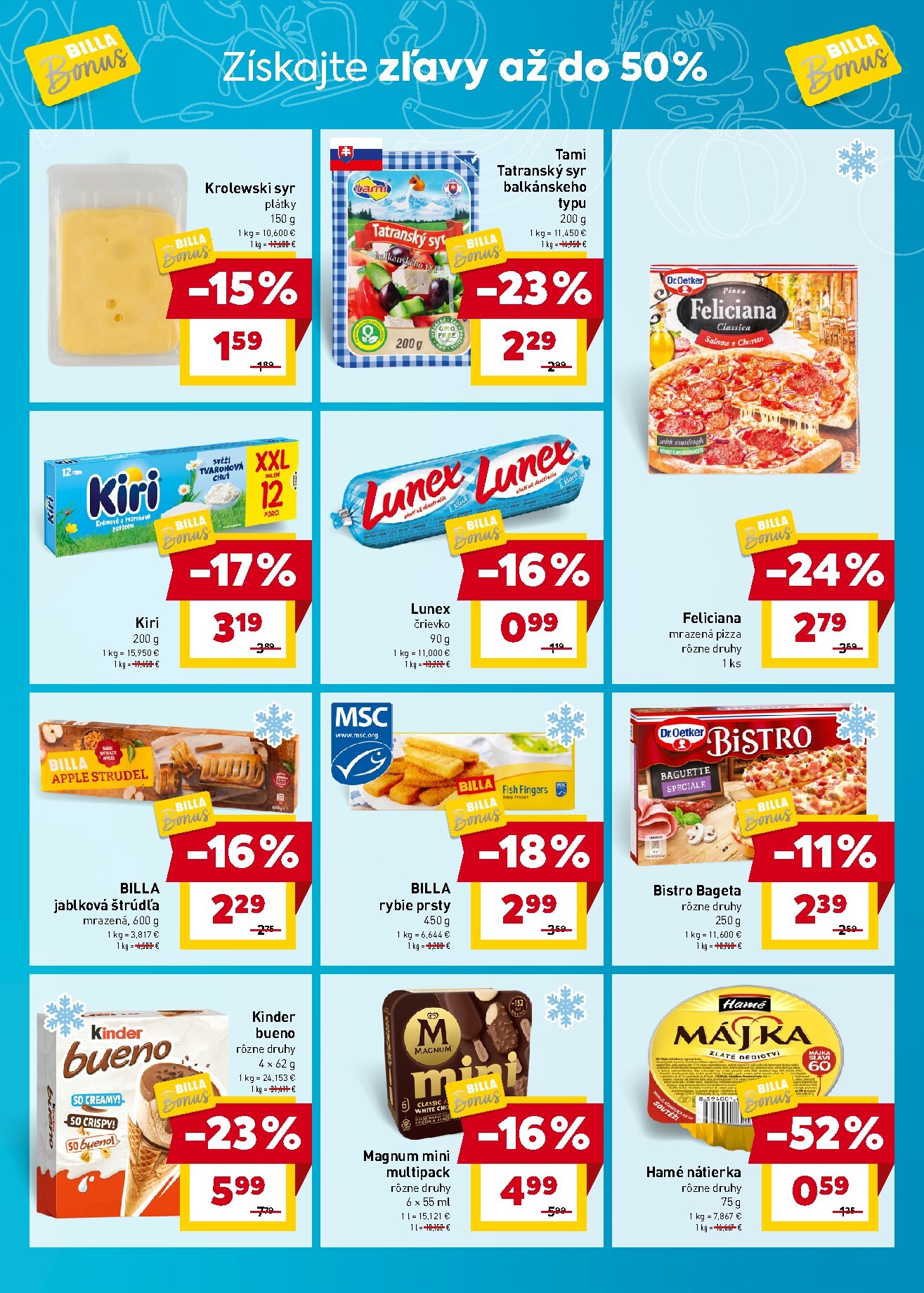 billa - Leták Billa - Bonus platný od 25.03.2026 do 29.03.2026 - page: 3