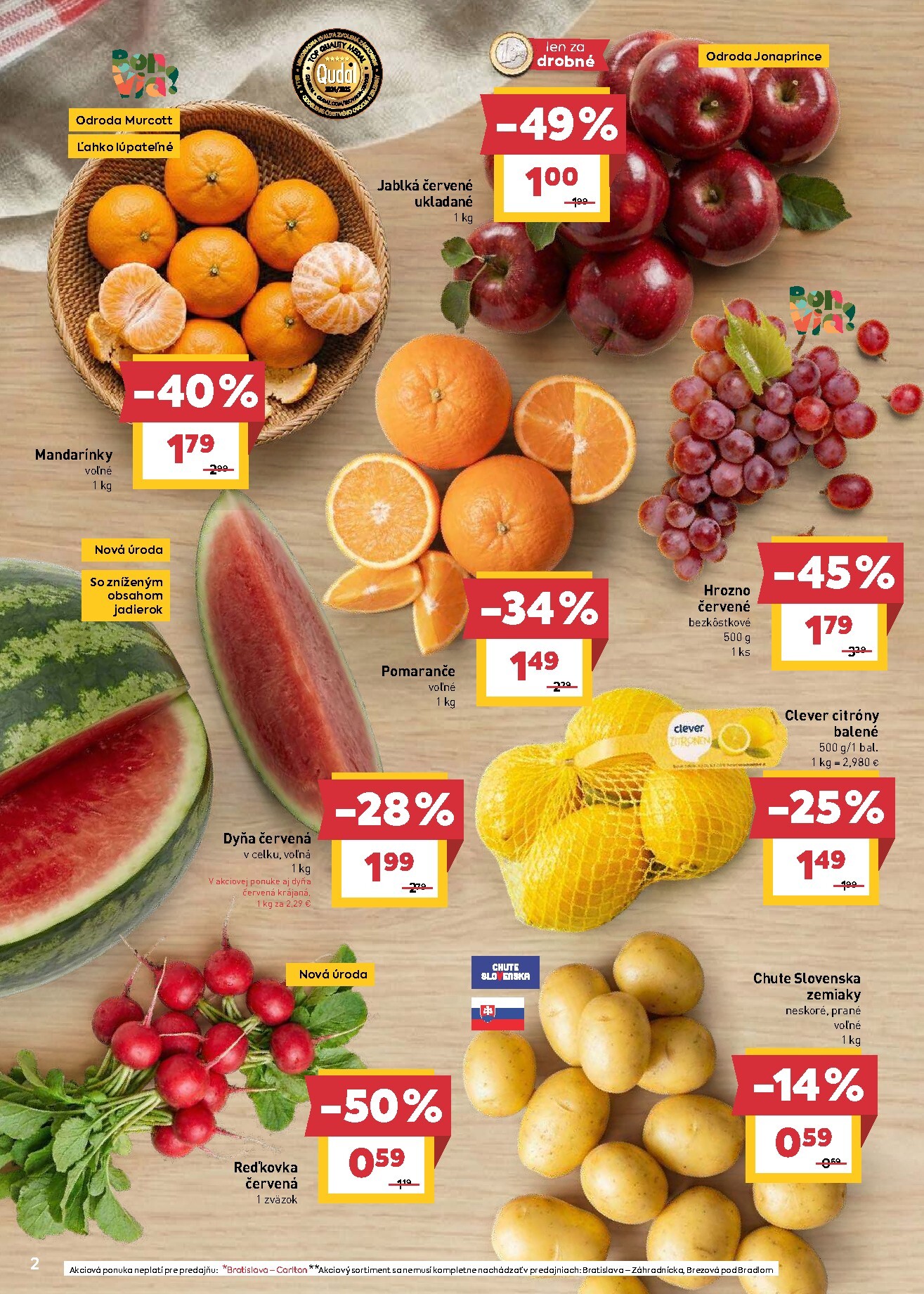 billa - Nový leták Billa platný od stredy, 15.04.2026 do utorka, 21.04.2026 - page: 2