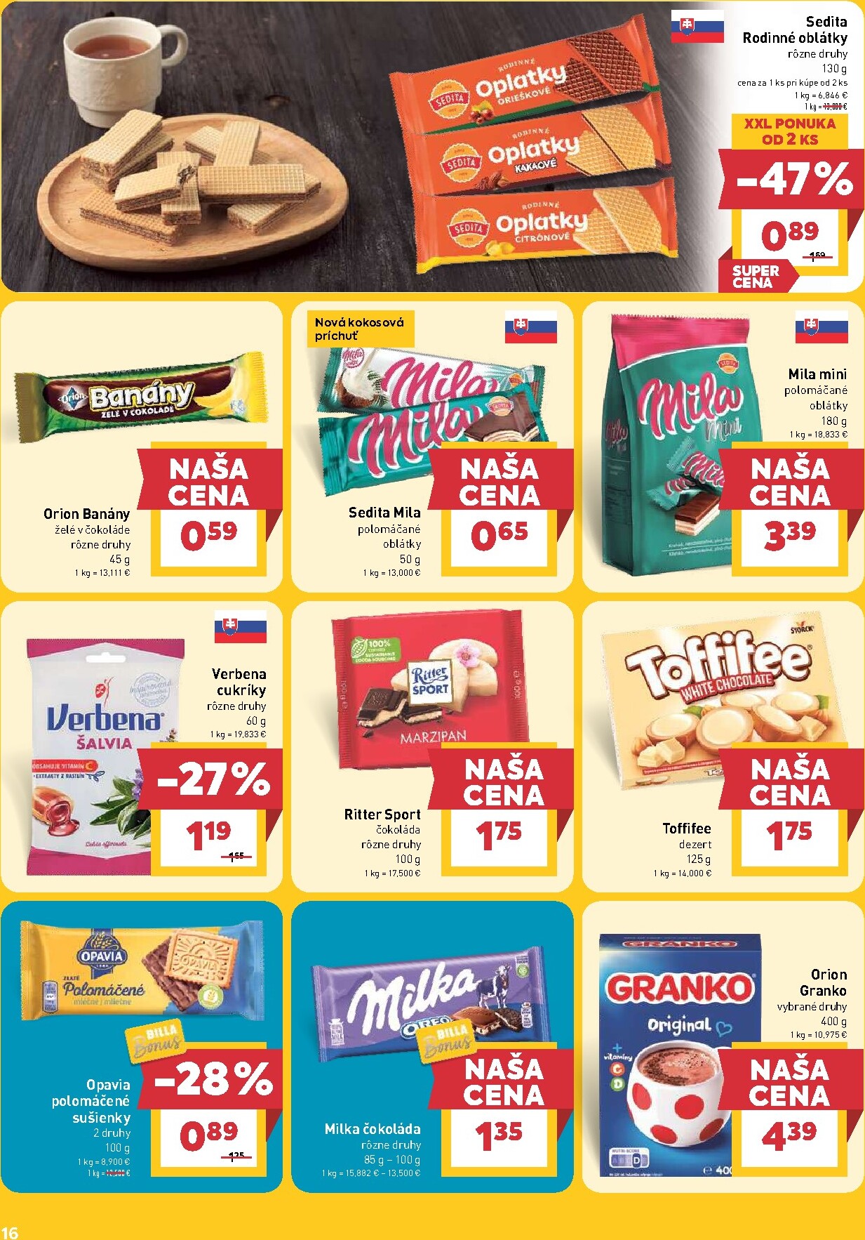 billa - Nový leták Billa platný od stredy, 15.04.2026 do utorka, 21.04.2026 - page: 16