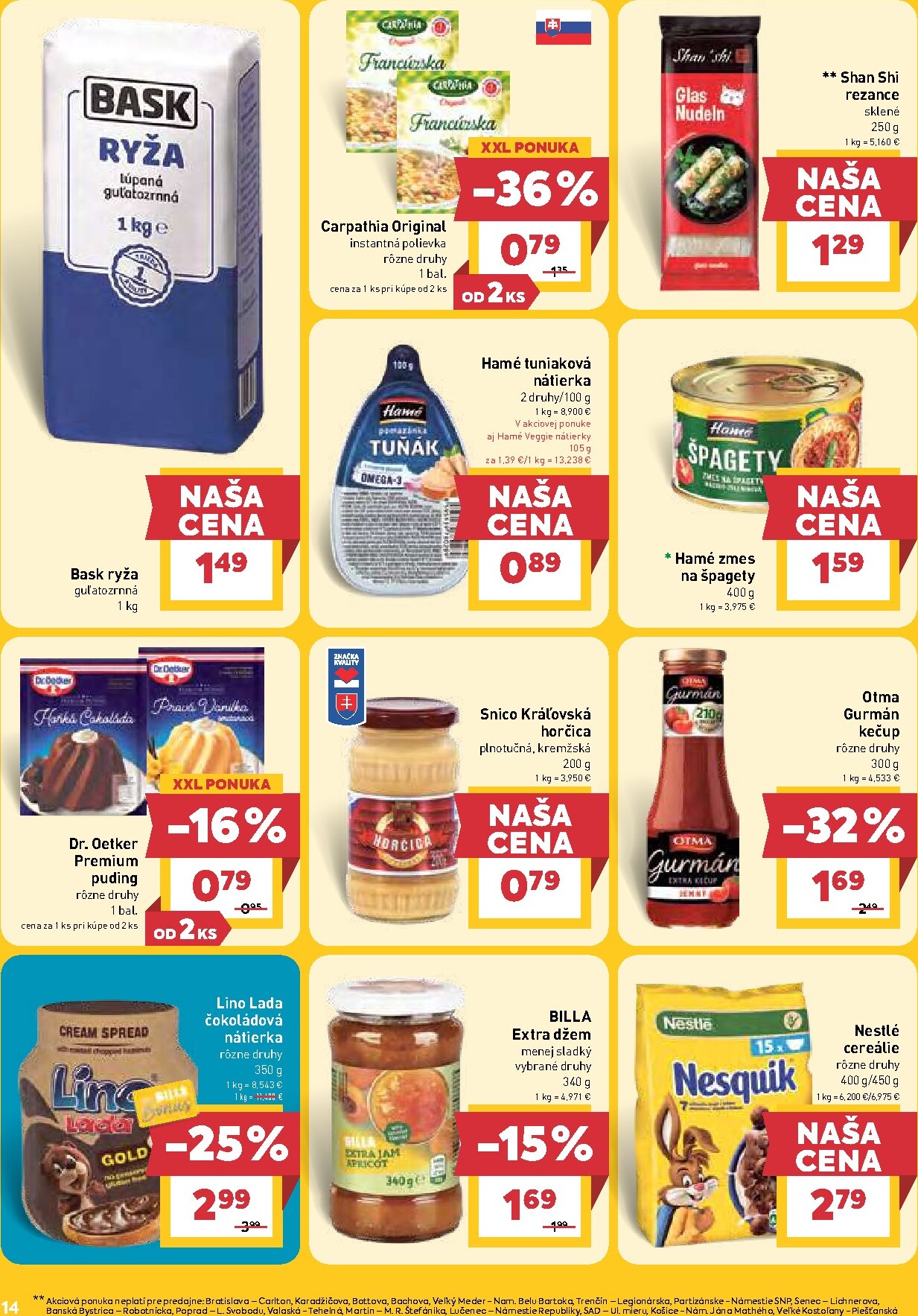 billa - Nový leták Billa platný od stredy, 15.04.2026 do utorka, 21.04.2026 - page: 14