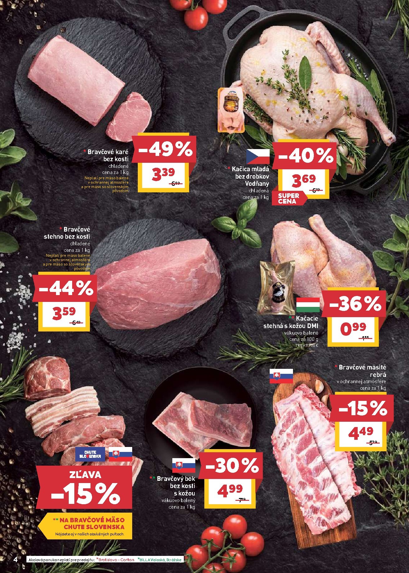 billa - Nový leták Billa platný od stredy, 15.04.2026 do utorka, 21.04.2026 - page: 4