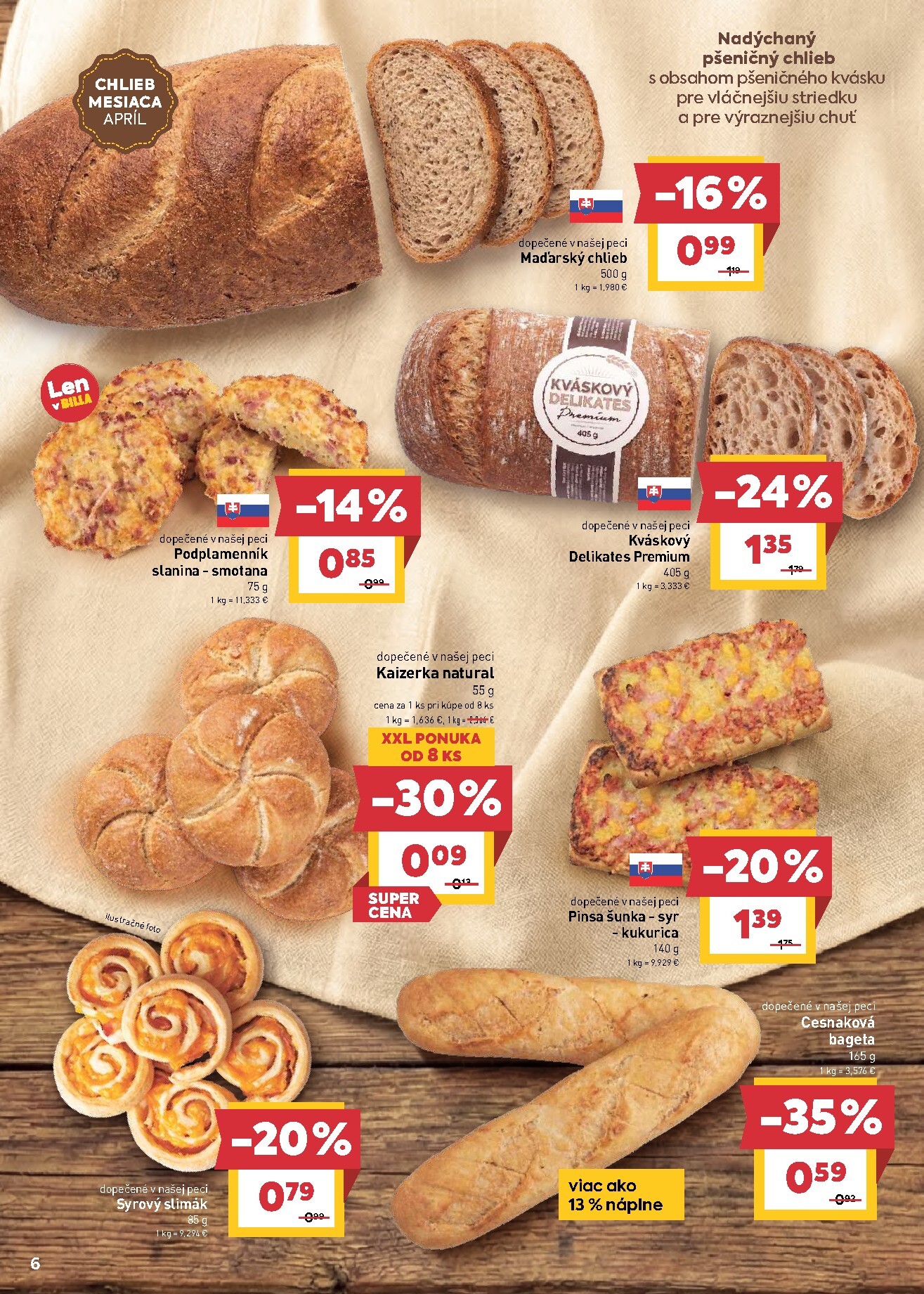 billa - Nový leták Billa platný od stredy, 15.04.2026 do utorka, 21.04.2026 - page: 6