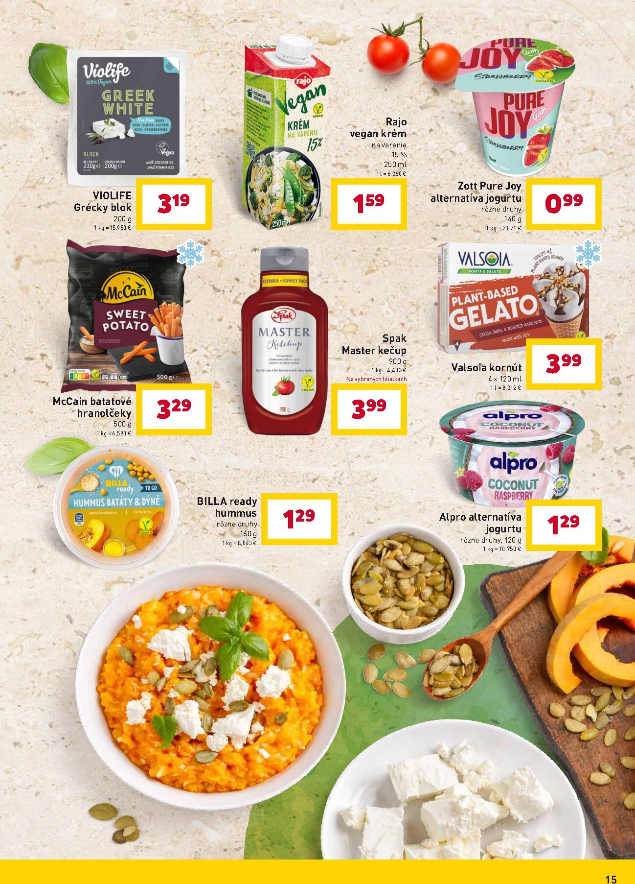 billa - Aktuálny leták Billa - Zdravie a udržateľnosť platný od utorka, 07.04.2026 do utorka, 28.04.2026 - page: 15
