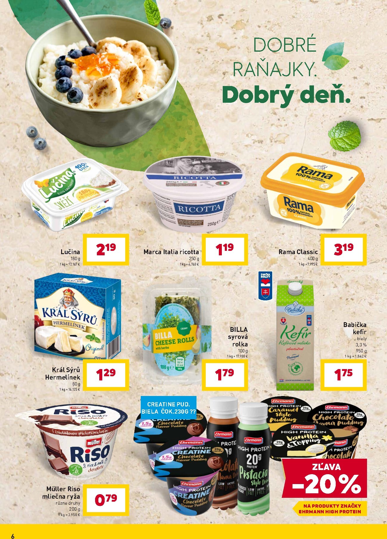 billa - Aktuálny leták Billa - Zdravie a udržateľnosť platný od utorka, 07.04.2026 do utorka, 28.04.2026 - page: 6