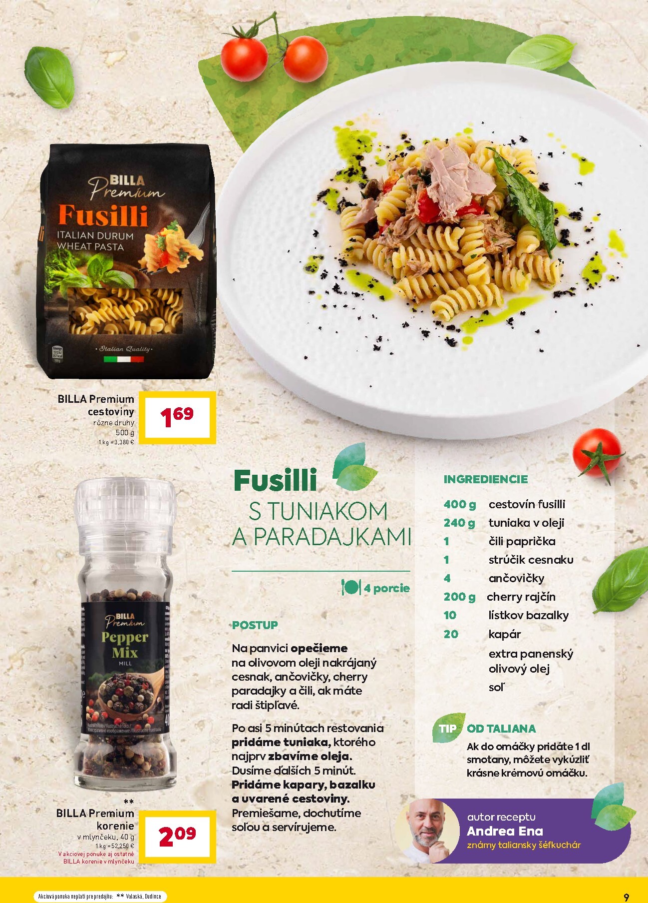 billa - Aktuálny leták Billa - Zdravie a udržateľnosť platný od utorka, 07.04.2026 do utorka, 28.04.2026 - page: 9