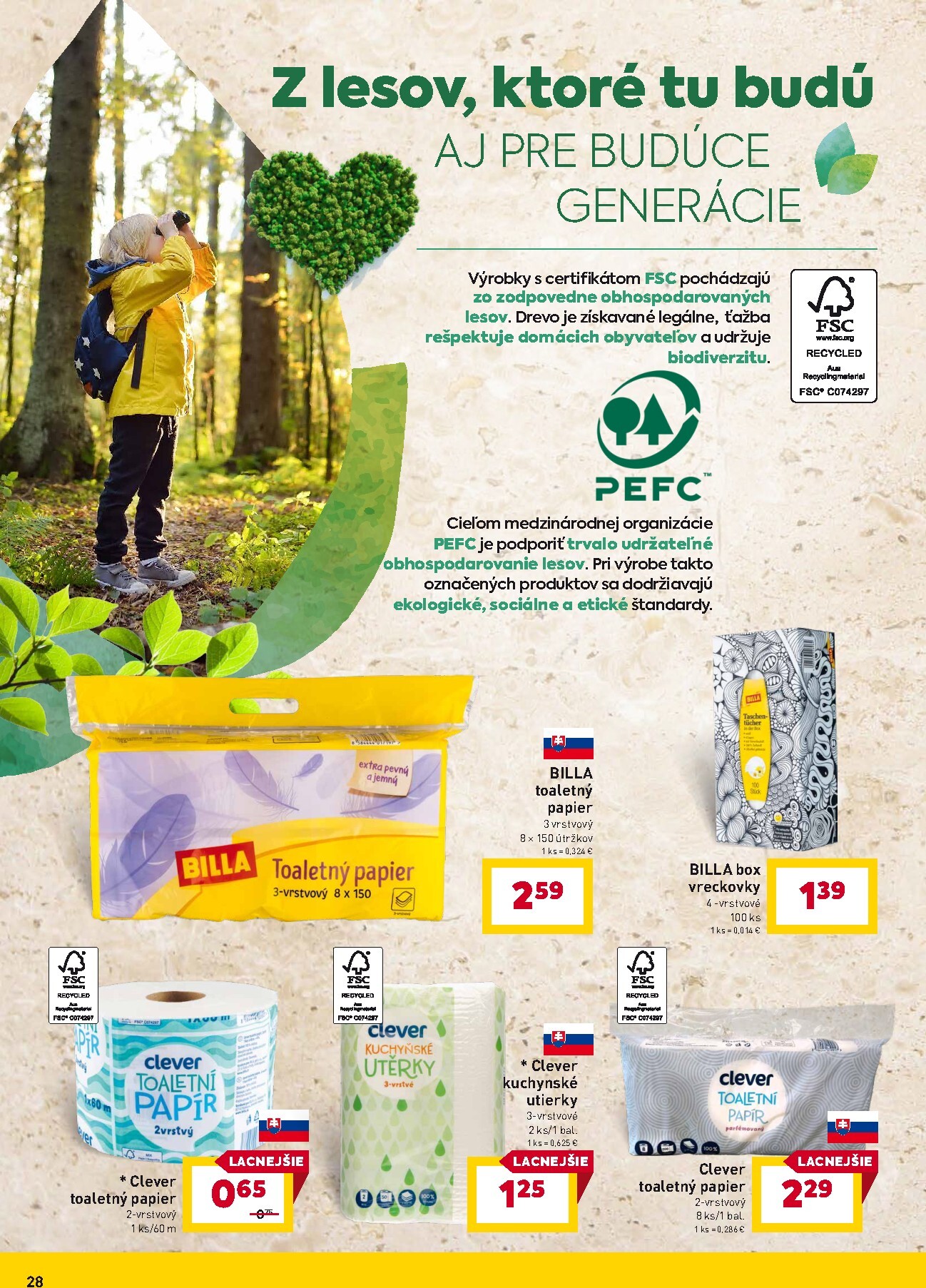 billa - Aktuálny leták Billa - Zdravie a udržateľnosť platný od utorka, 07.04.2026 do utorka, 28.04.2026 - page: 28