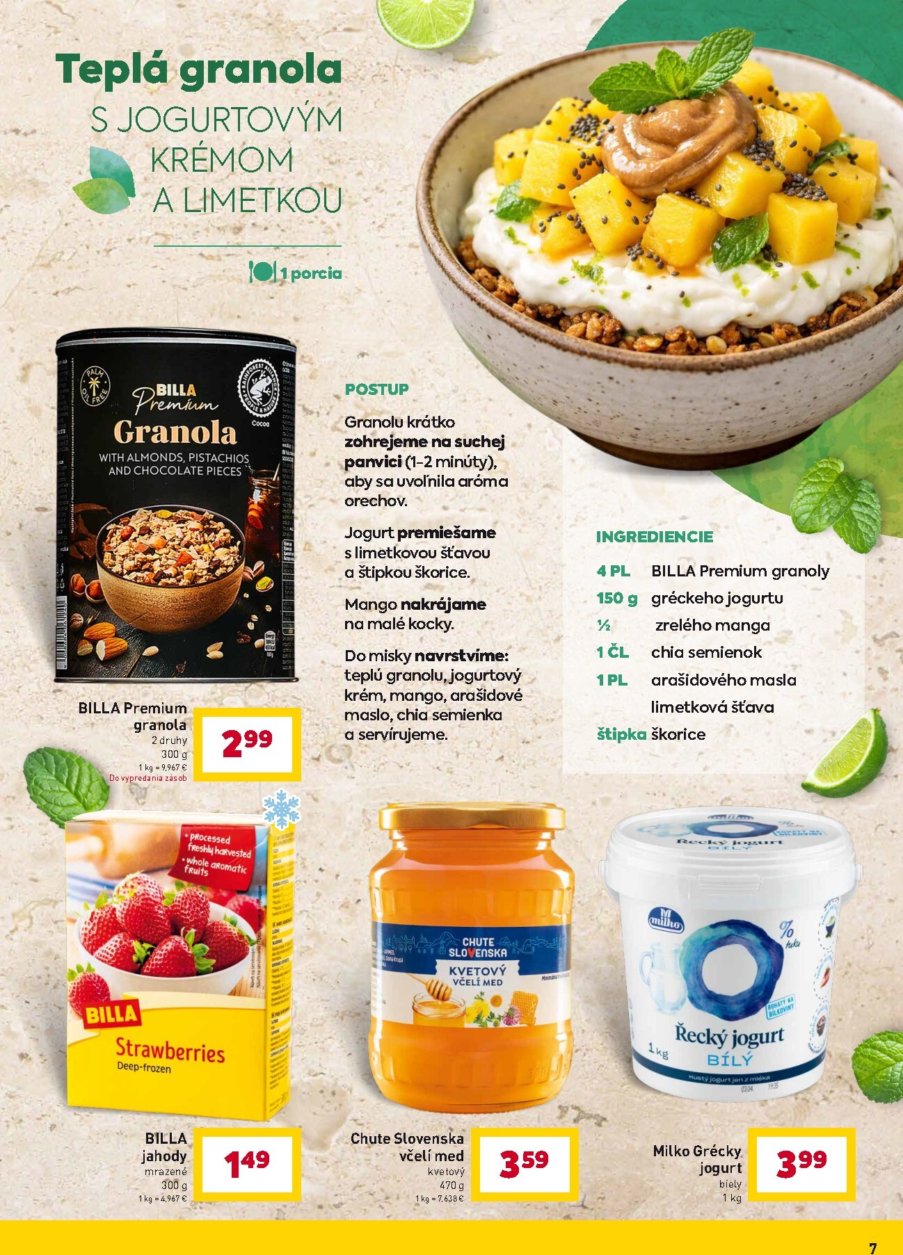 billa - Aktuálny leták Billa - Zdravie a udržateľnosť platný od utorka, 07.04.2026 do utorka, 28.04.2026 - page: 7