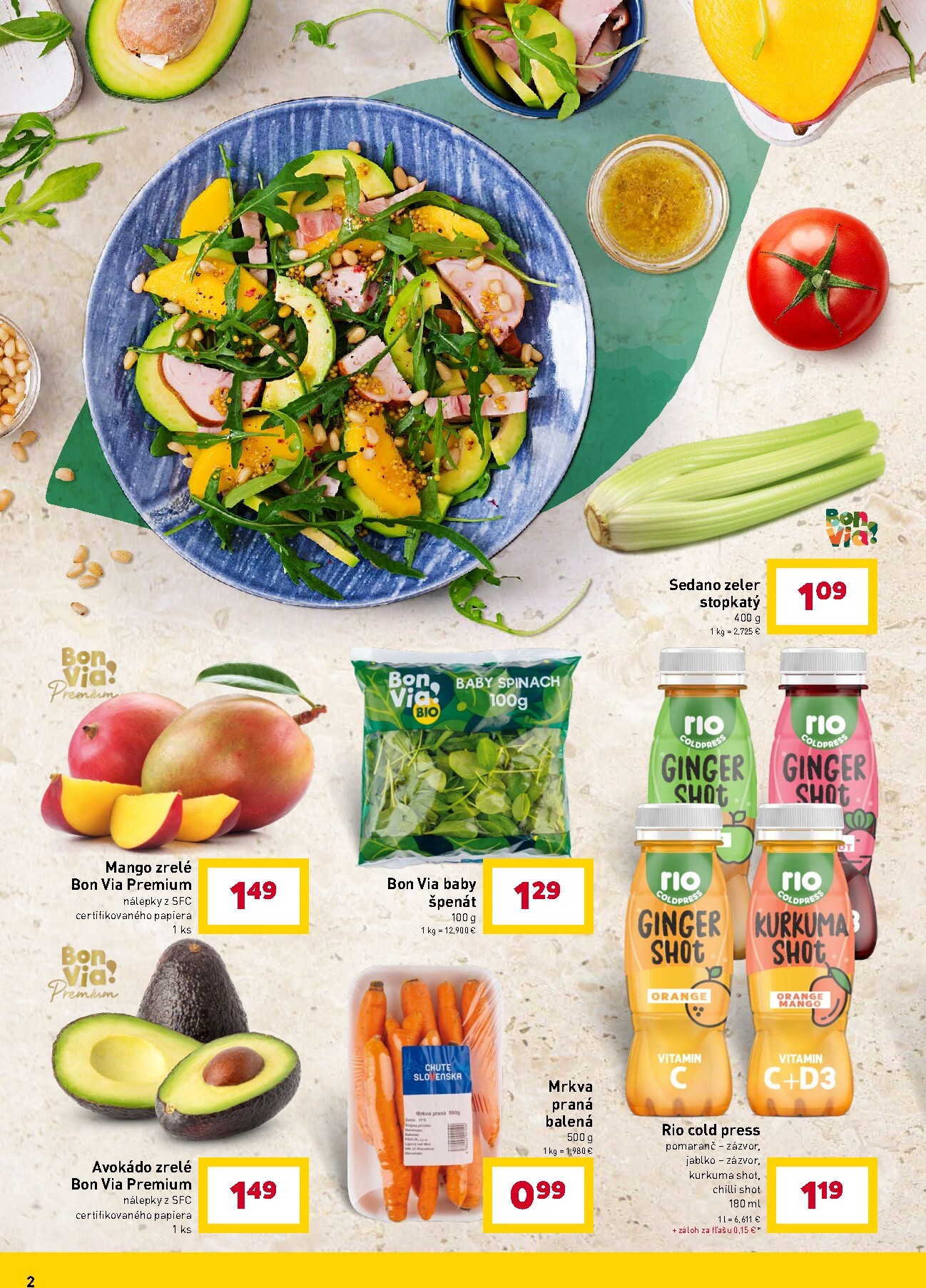 billa - Aktuálny leták Billa - Zdravie a udržateľnosť platný od utorka, 07.04.2026 do utorka, 28.04.2026 - page: 2