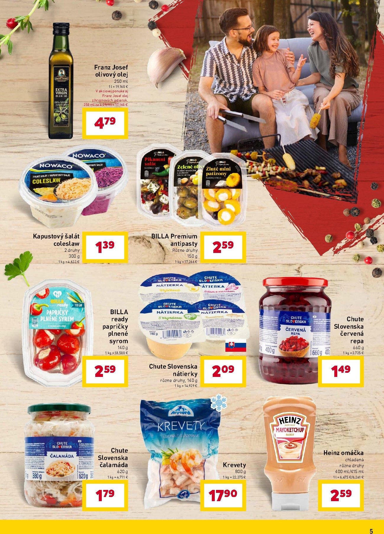 billa - Aktuálny leták Billa - Grilovanie platný od utorka, 07.04.2026 do utorka, 28.04.2026 - page: 5