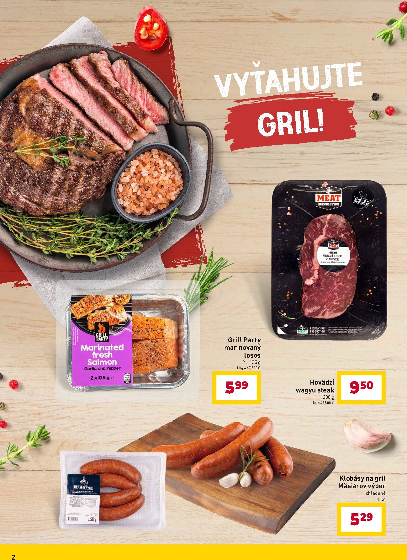 billa - Aktuálny leták Billa - Grilovanie platný od utorka, 07.04.2026 do utorka, 28.04.2026 - page: 2