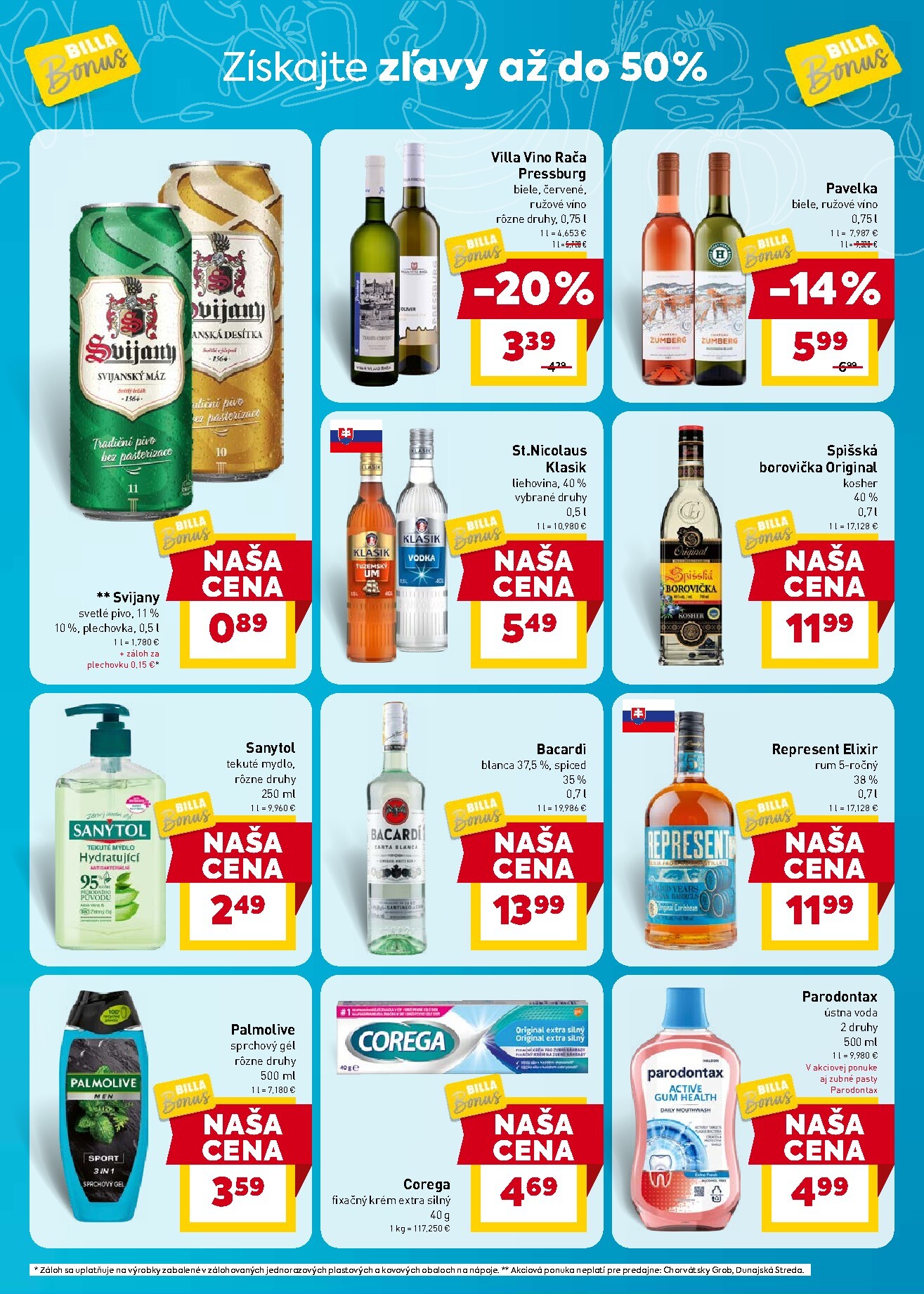 billa - Nový leták Billa - Bonus leták platný od stredy, 15.04.2026 do utorka, 21.04.2026 - page: 9