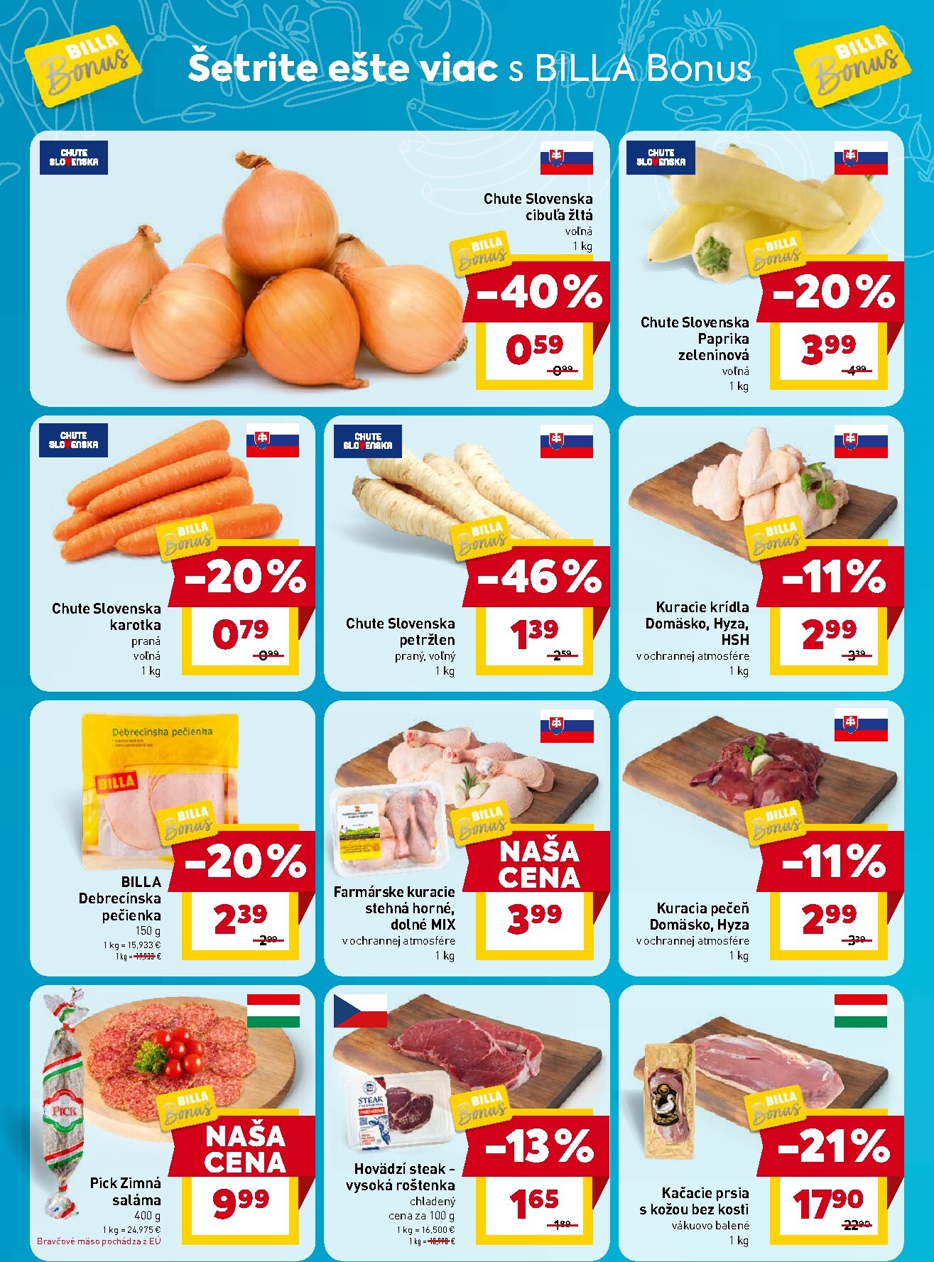 billa - Nový leták Billa - Bonus leták platný od stredy, 15.04.2026 do utorka, 21.04.2026 - page: 2
