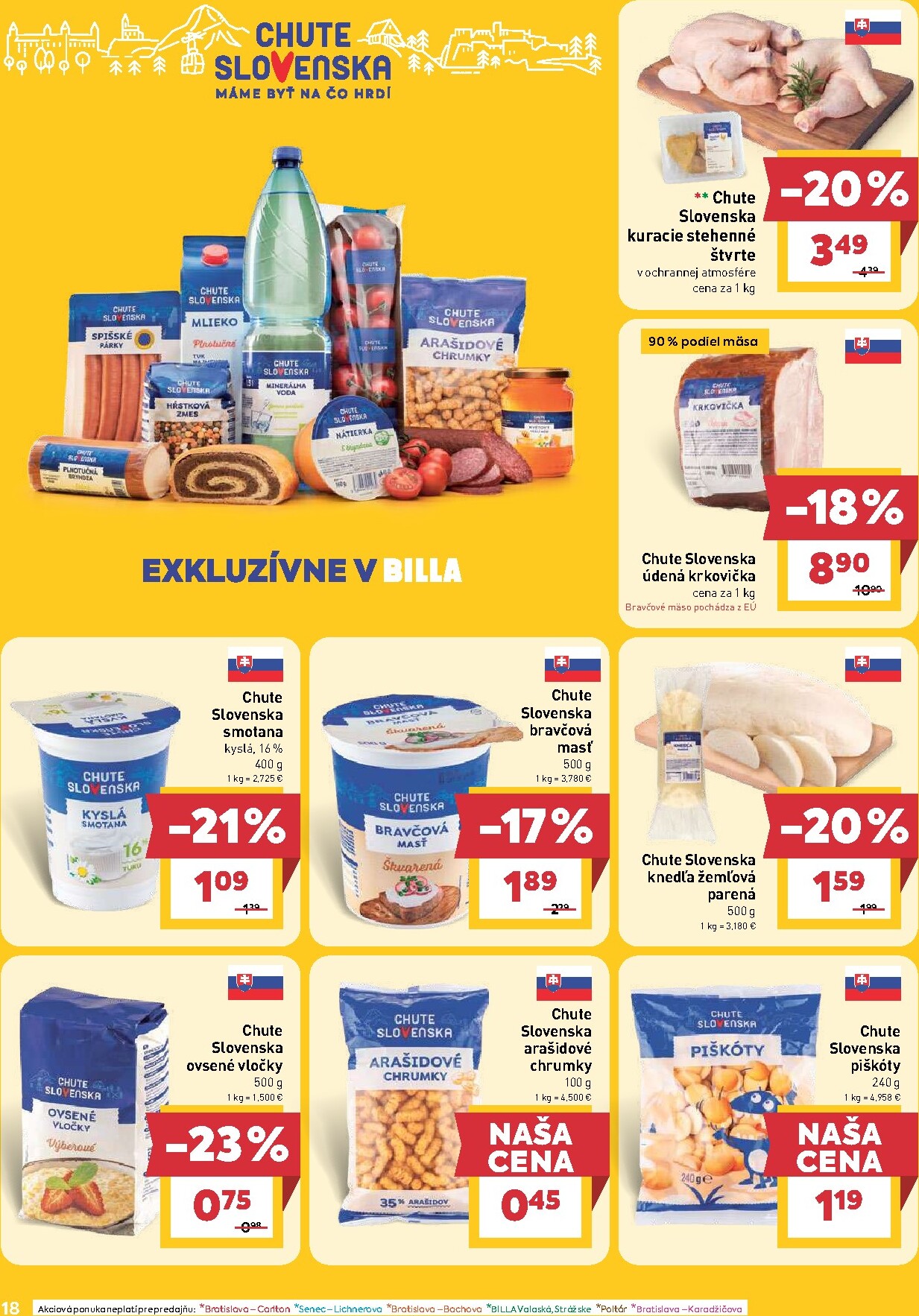 billa - Aktuálny leták Billa od stredy, 15.04.2026 do utorka, 21.04.2026 - page: 18