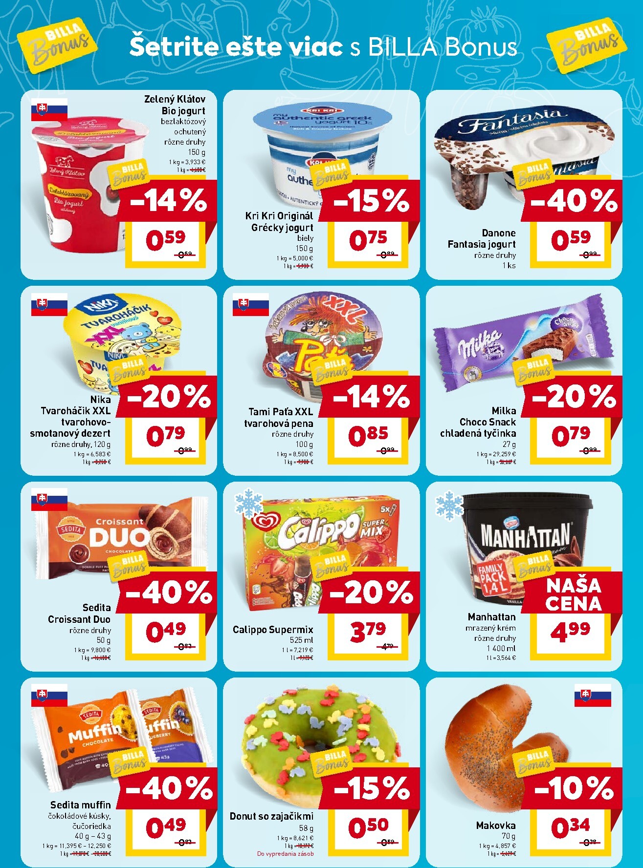 billa - Nový leták Billa - Bonus leták od stredy, 22.04.2026 do utorka, 28.04.2026 - page: 4