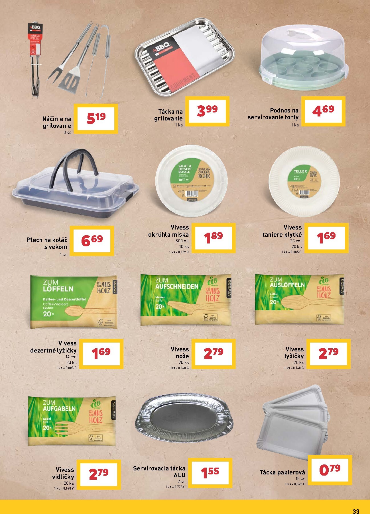 billa - Aktuálny leták Billa - Grilovanie od stredy, 29.04.2026 do utorka, 26.05.2026 - page: 33