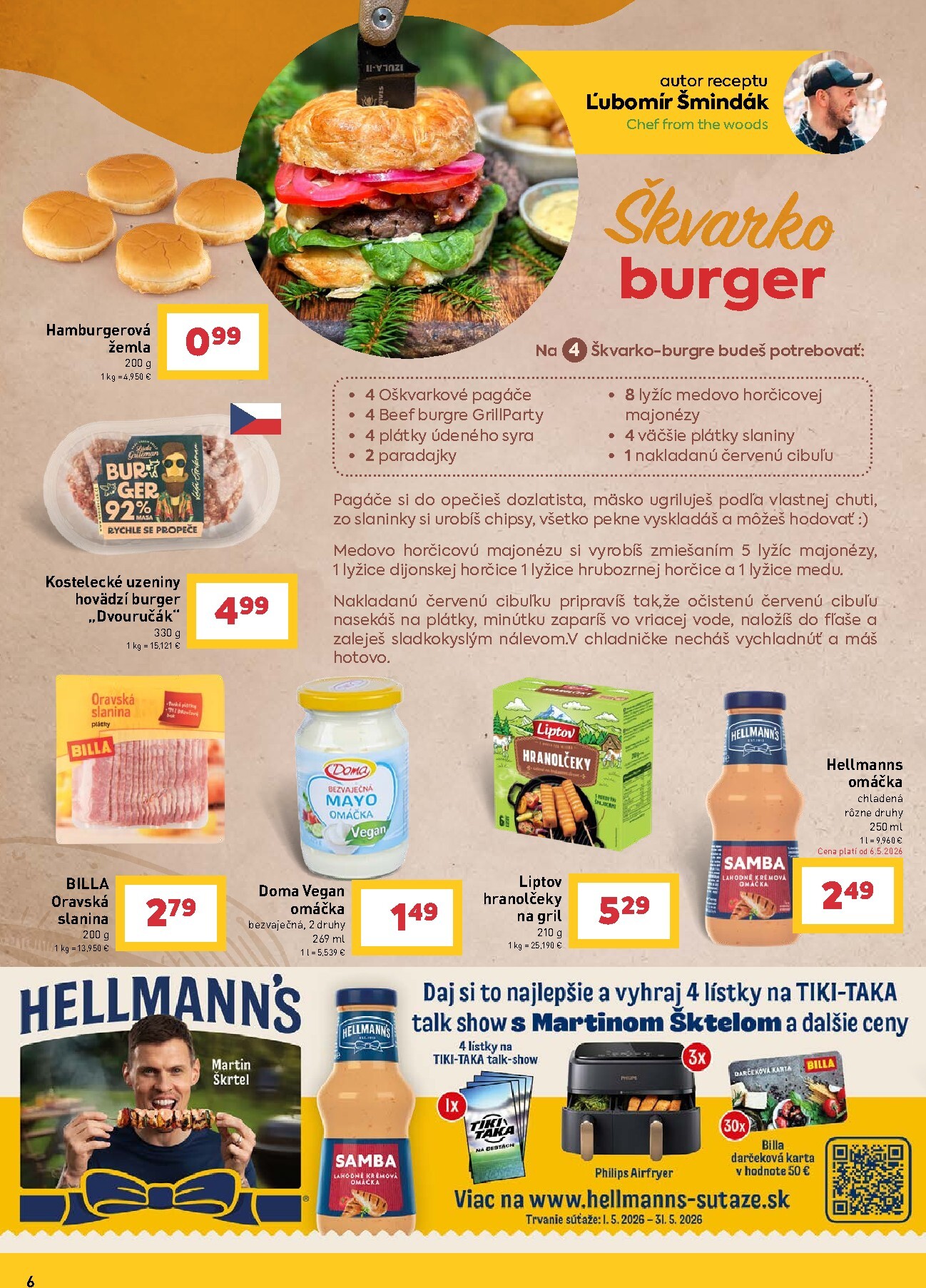 billa - Aktuálny leták Billa - Grilovanie od stredy, 29.04.2026 do utorka, 26.05.2026 - page: 6