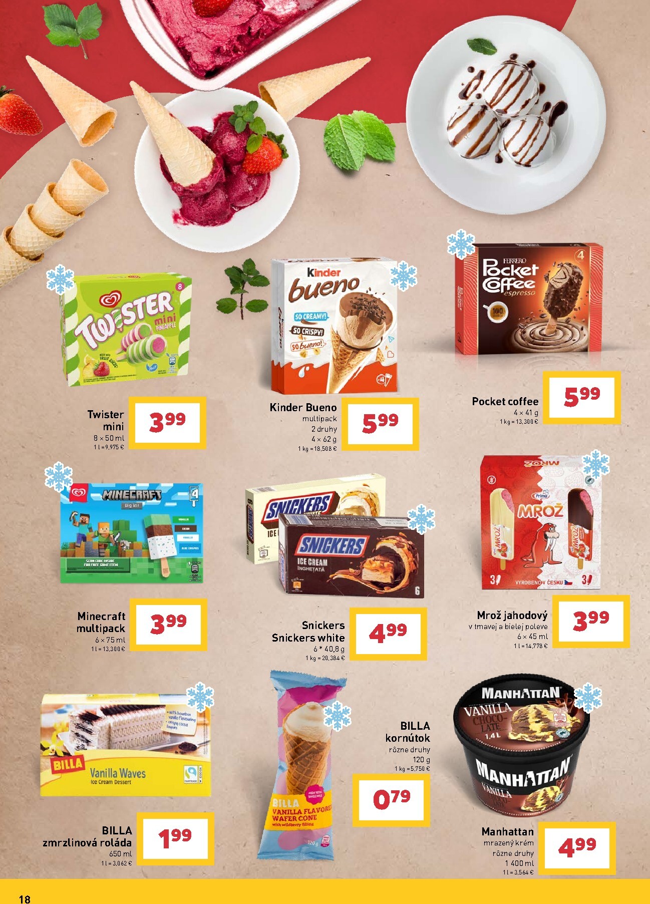 billa - Aktuálny leták Billa - Grilovanie od stredy, 29.04.2026 do utorka, 26.05.2026 - page: 18